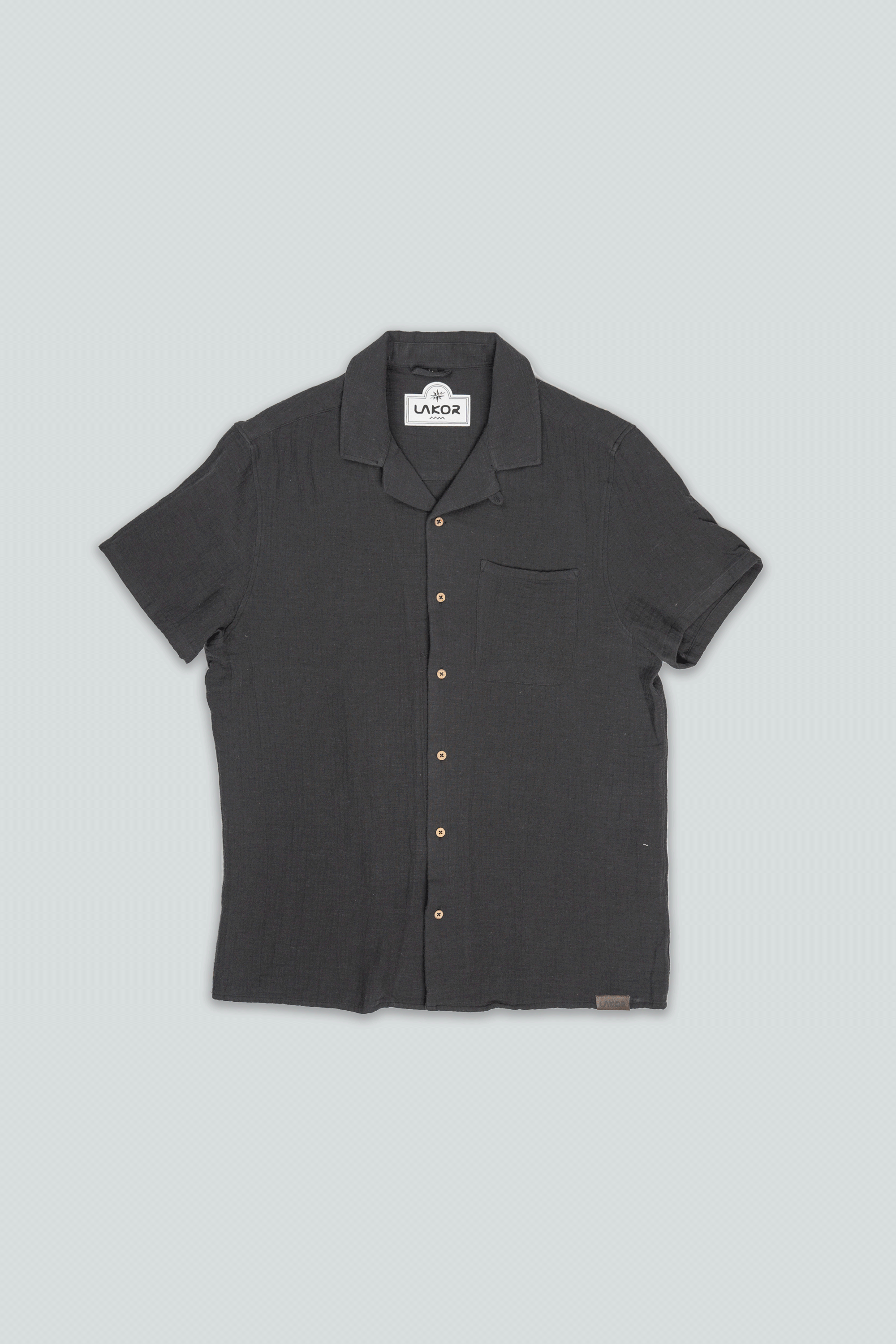 Coastline Short Sleeve Shirt (Moonless Night)