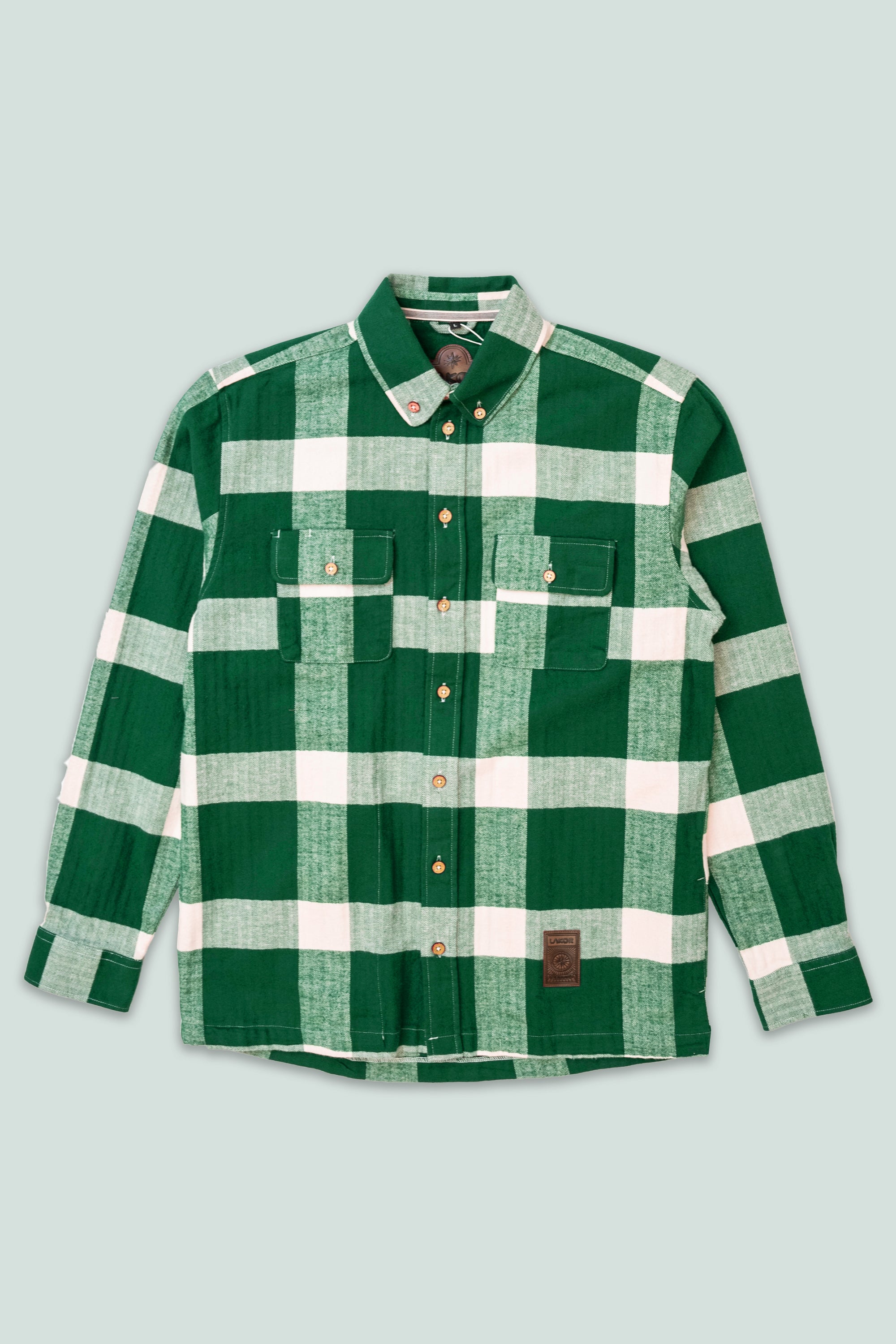 Recycled Work Shirt (Dark Green)