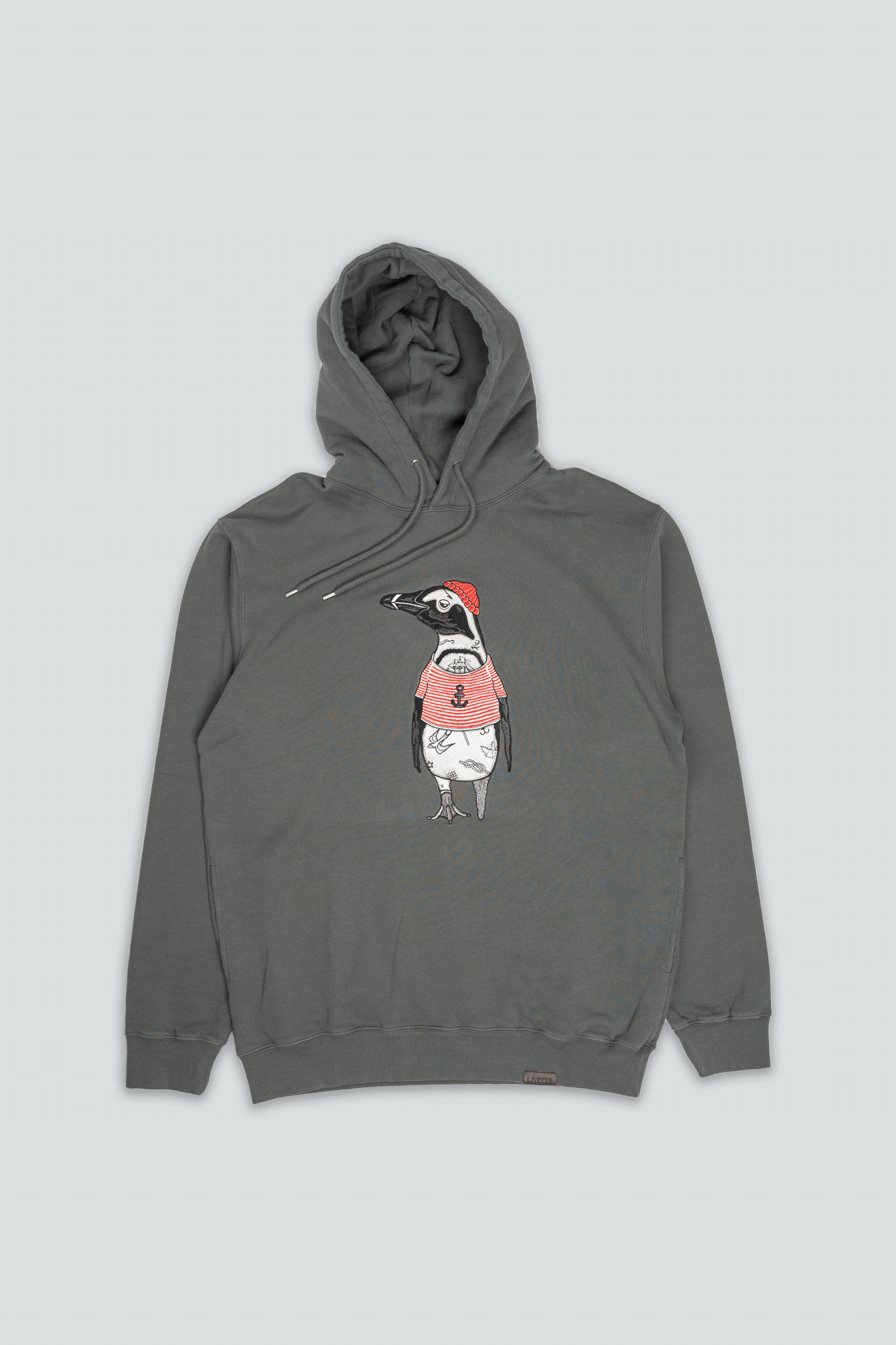 LAKOR African Penguin Hoodie Sweatshirt Urban Chic