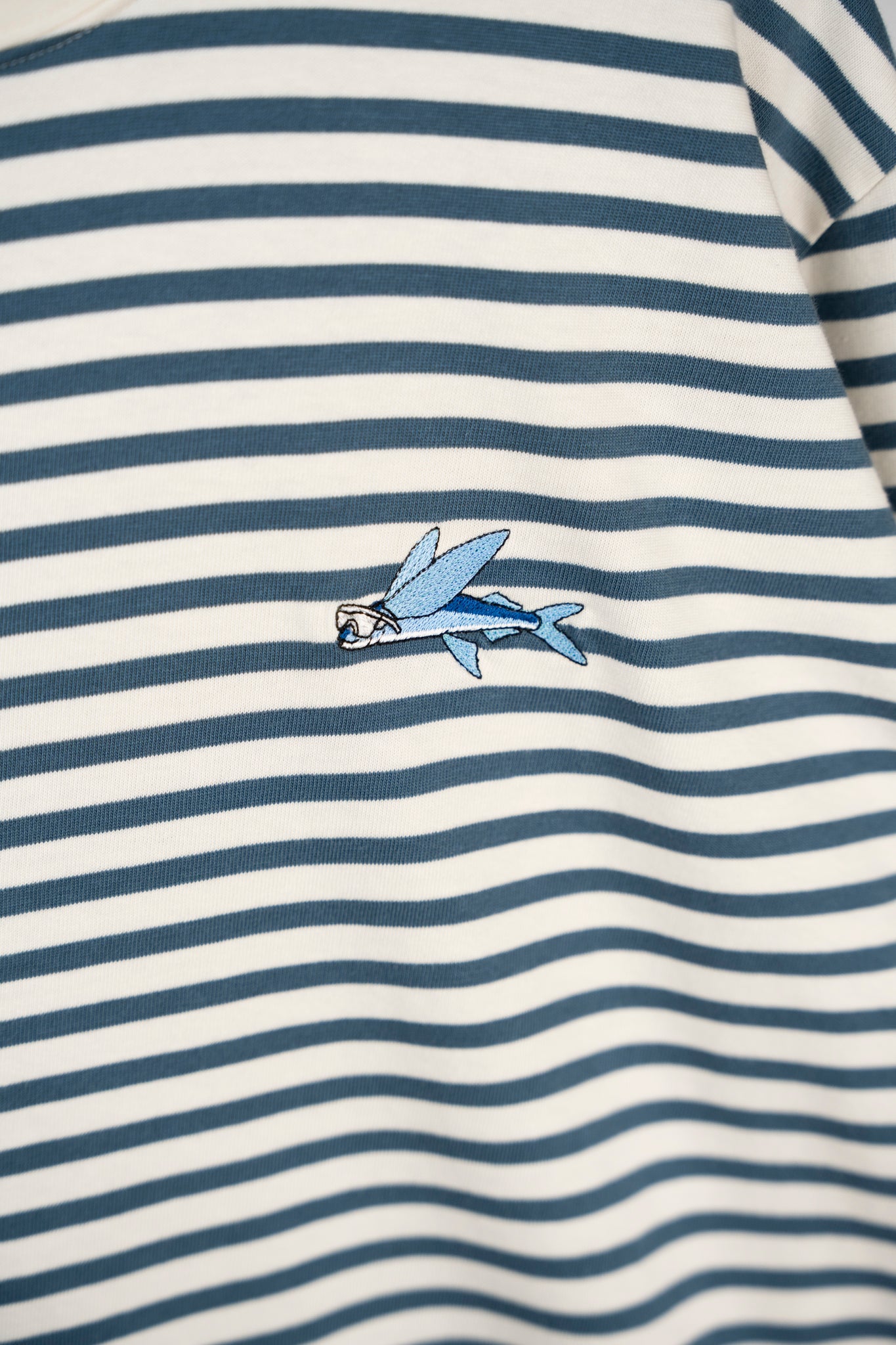 LAKOR Ahoy! Mini Flyfish T-Shirt Bering Sea/Star White