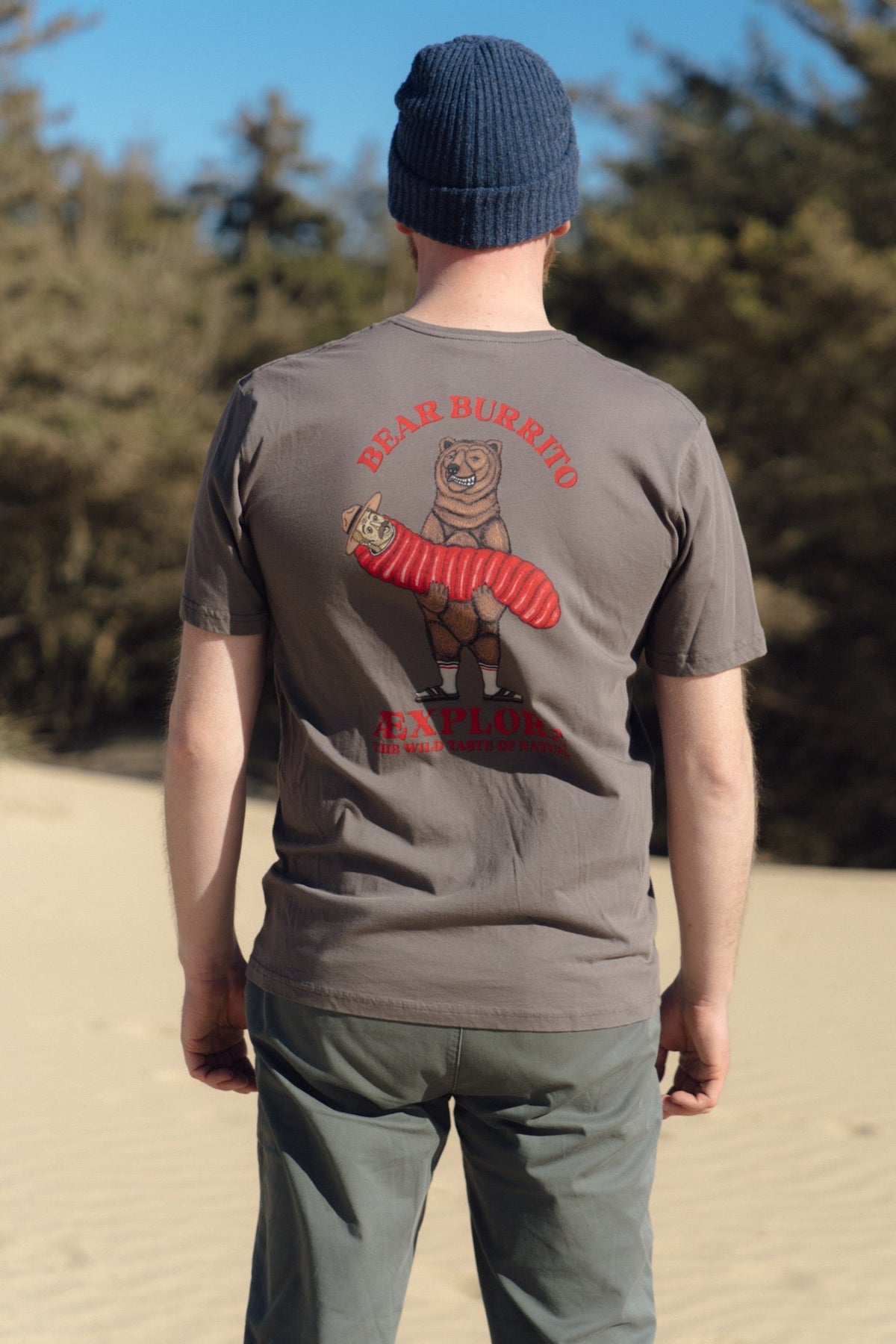 LAKOR Bear Burrito T-shirt T-Shirt Morel