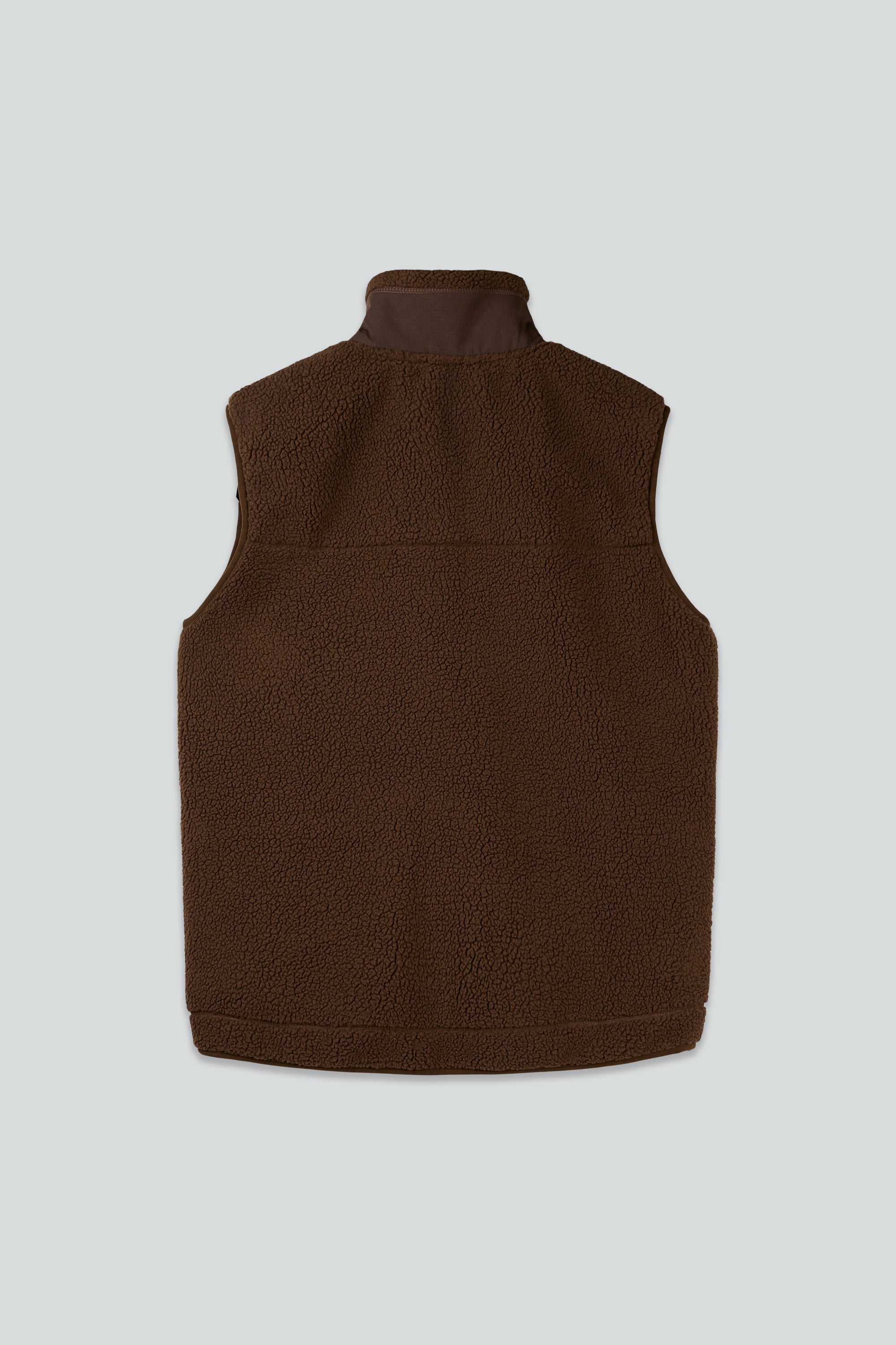 Bear Sherpa Vest - Coffee Bean