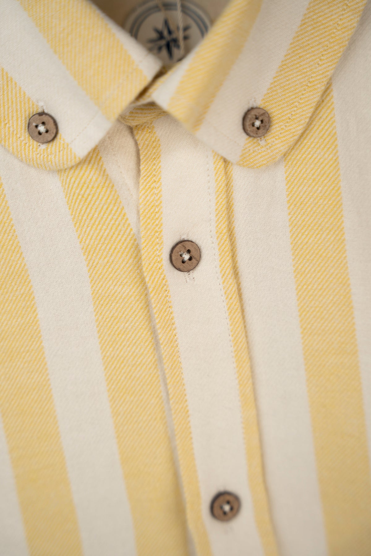 LAKOR Boatswain Shirt Shirt Cream Gold