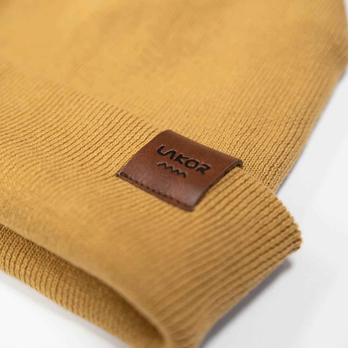 LAKOR Boom Beanie Headwear Mustard