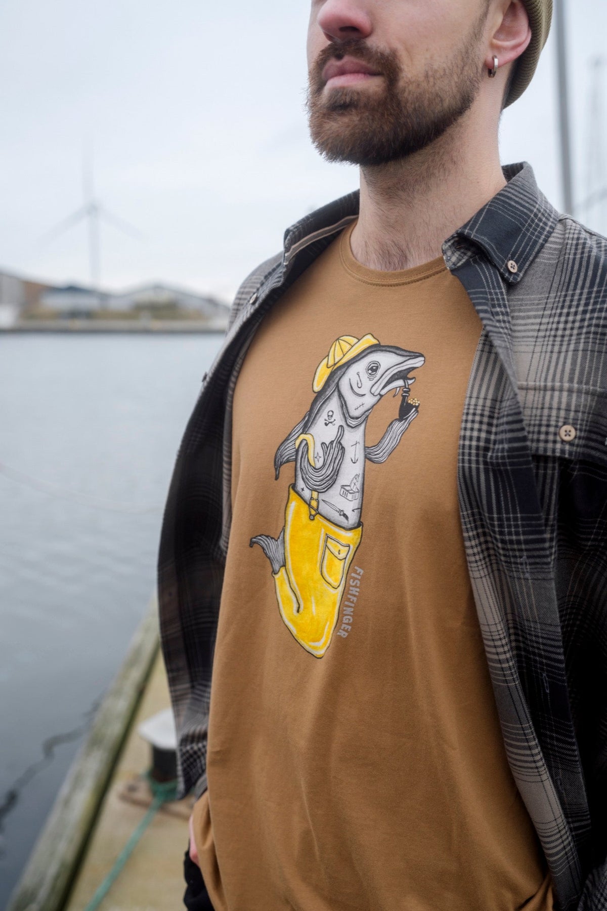 LAKOR Fishfinger T-shirt T-Shirt Rubber
