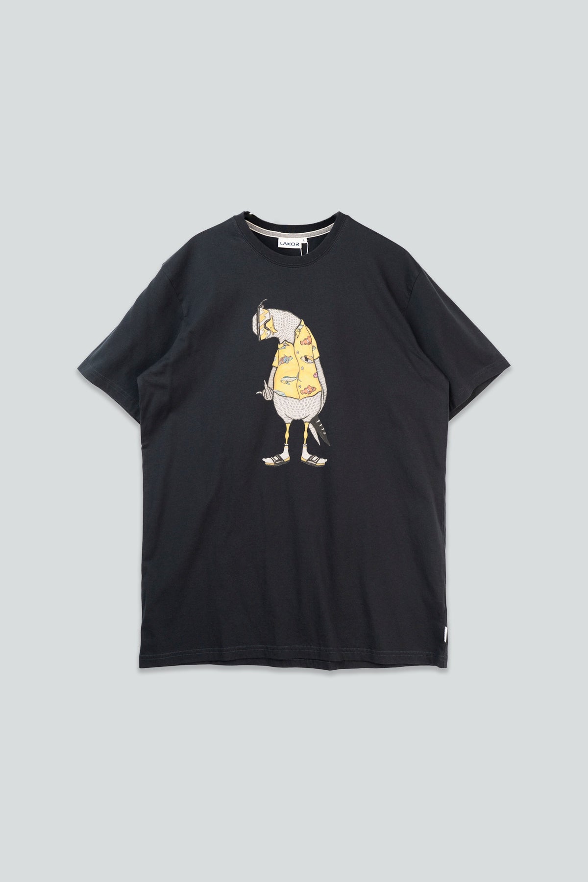 LAKOR Flipping The Bird T-shirt T-Shirt Moonless Night