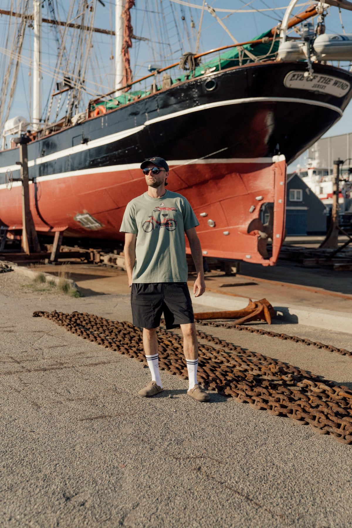 LAKOR Foxtail T-shirt T-Shirt Sea Spray