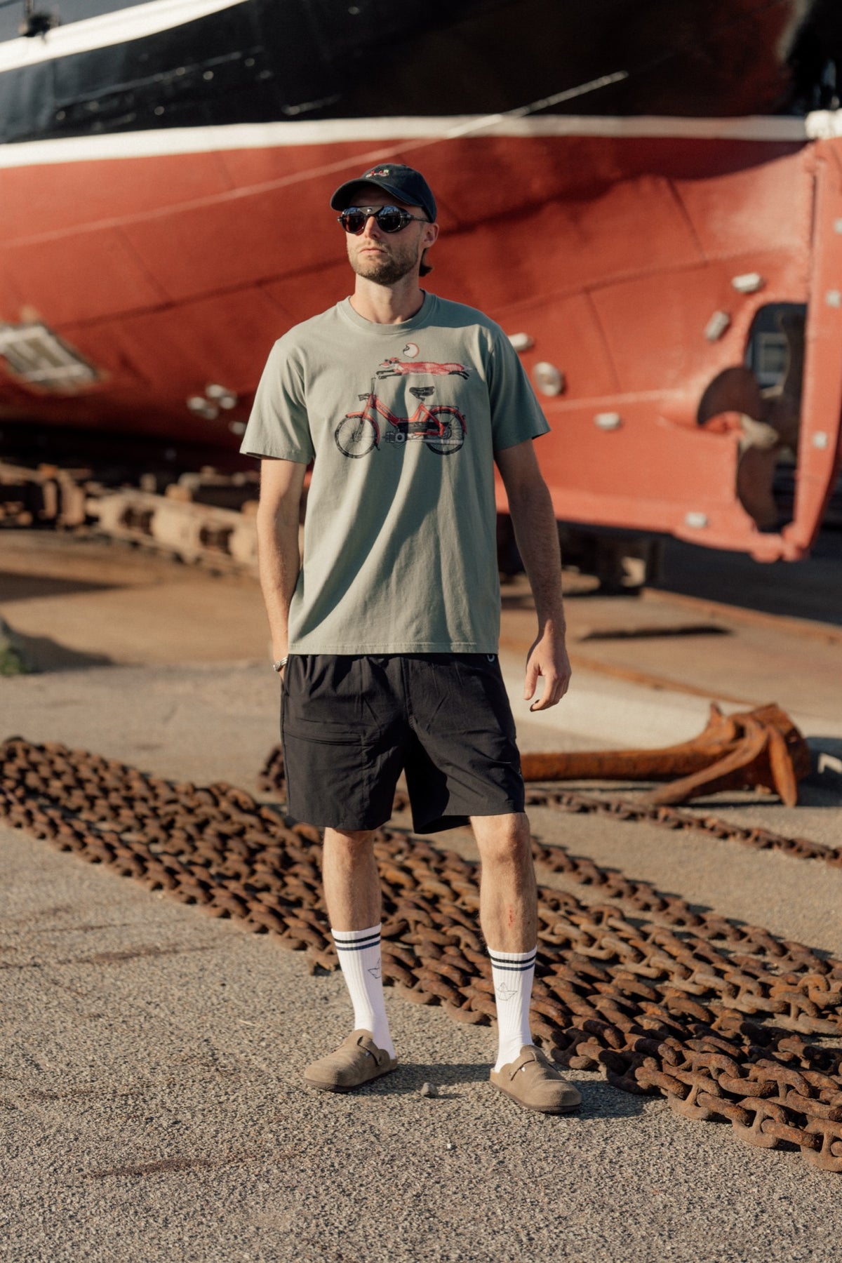 LAKOR Foxtail T-shirt T-Shirt Sea Spray
