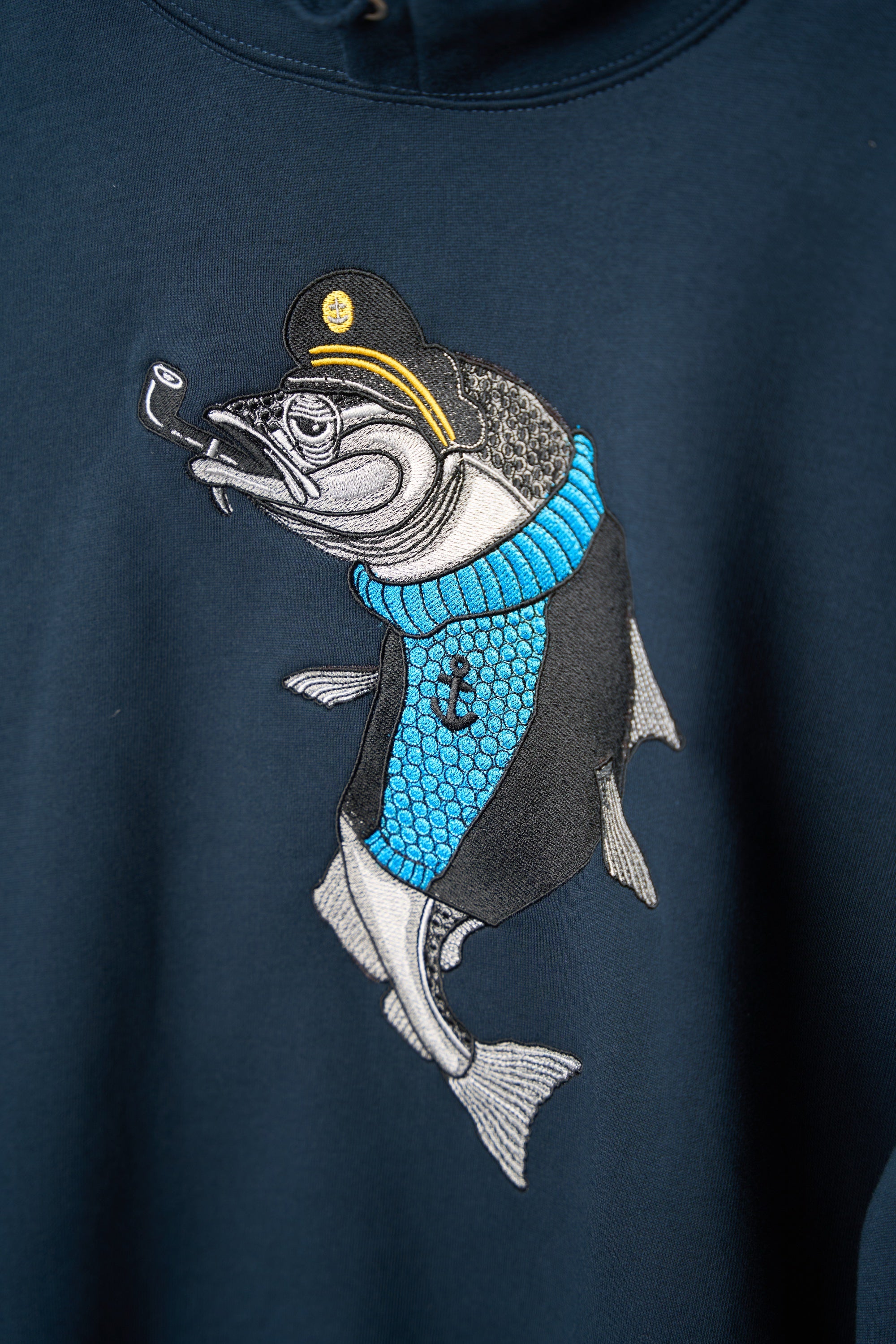 Haddock Hoodie - Blueberry