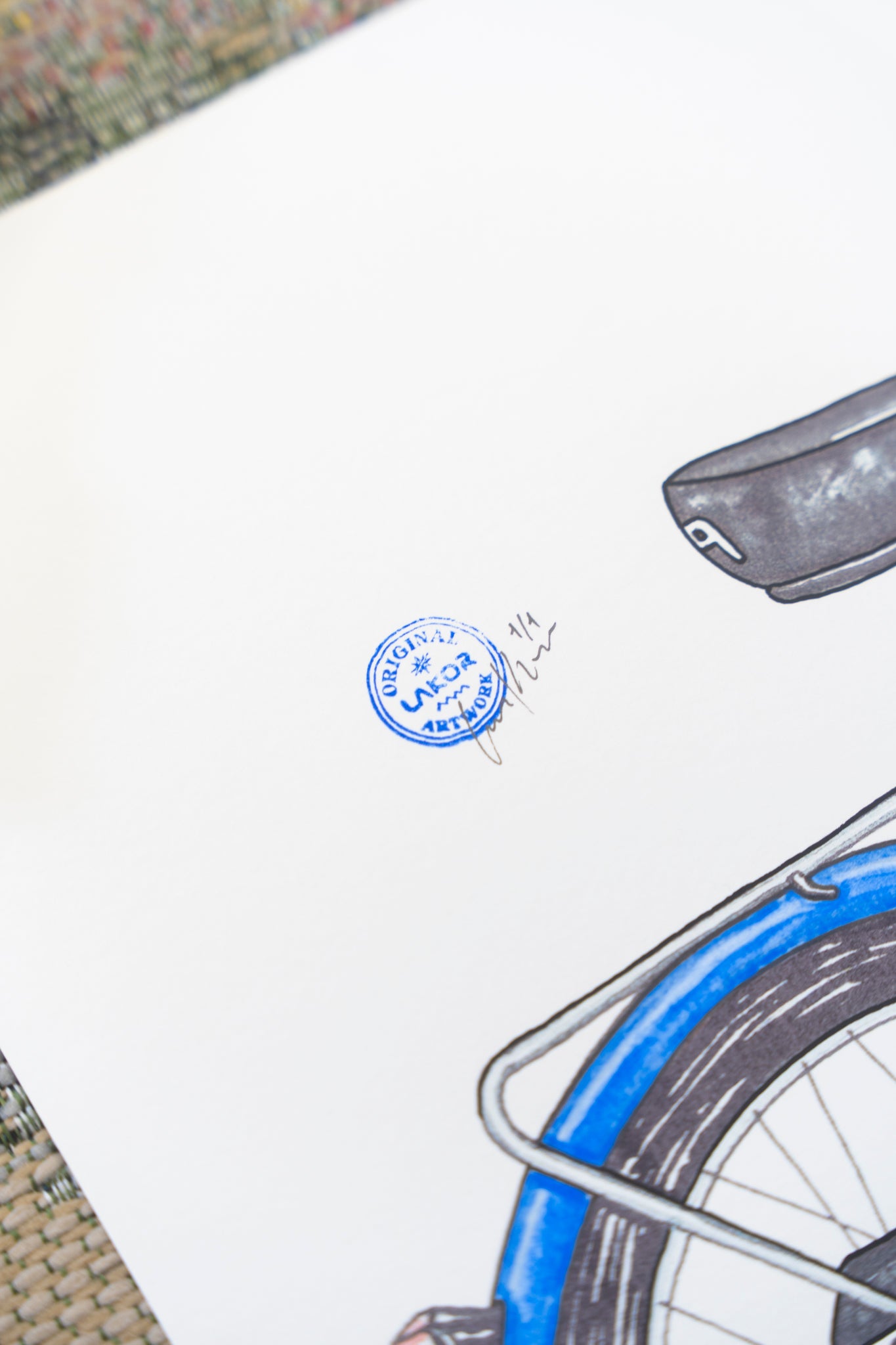 Blue Puch Original