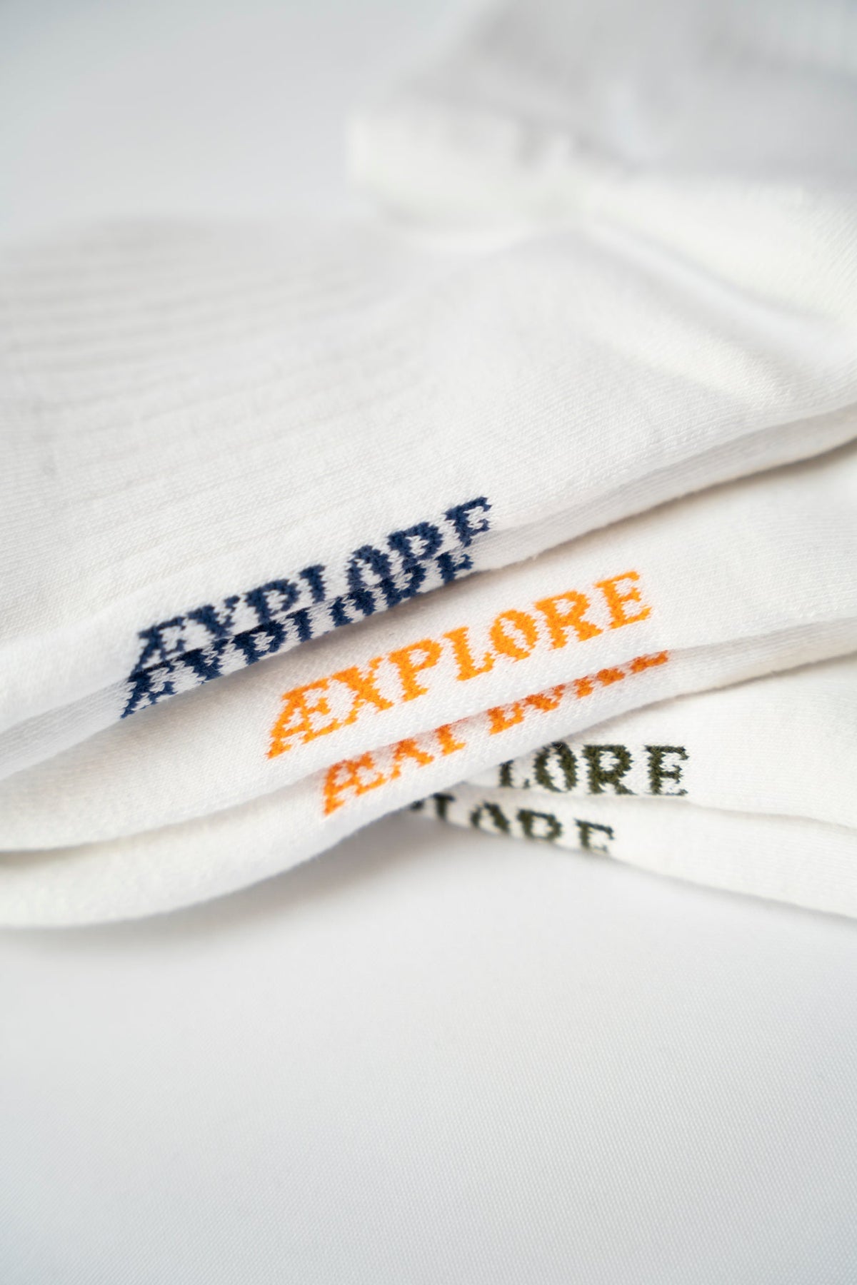 LAKOR Logo Socks 3-pak Tennis Socks White