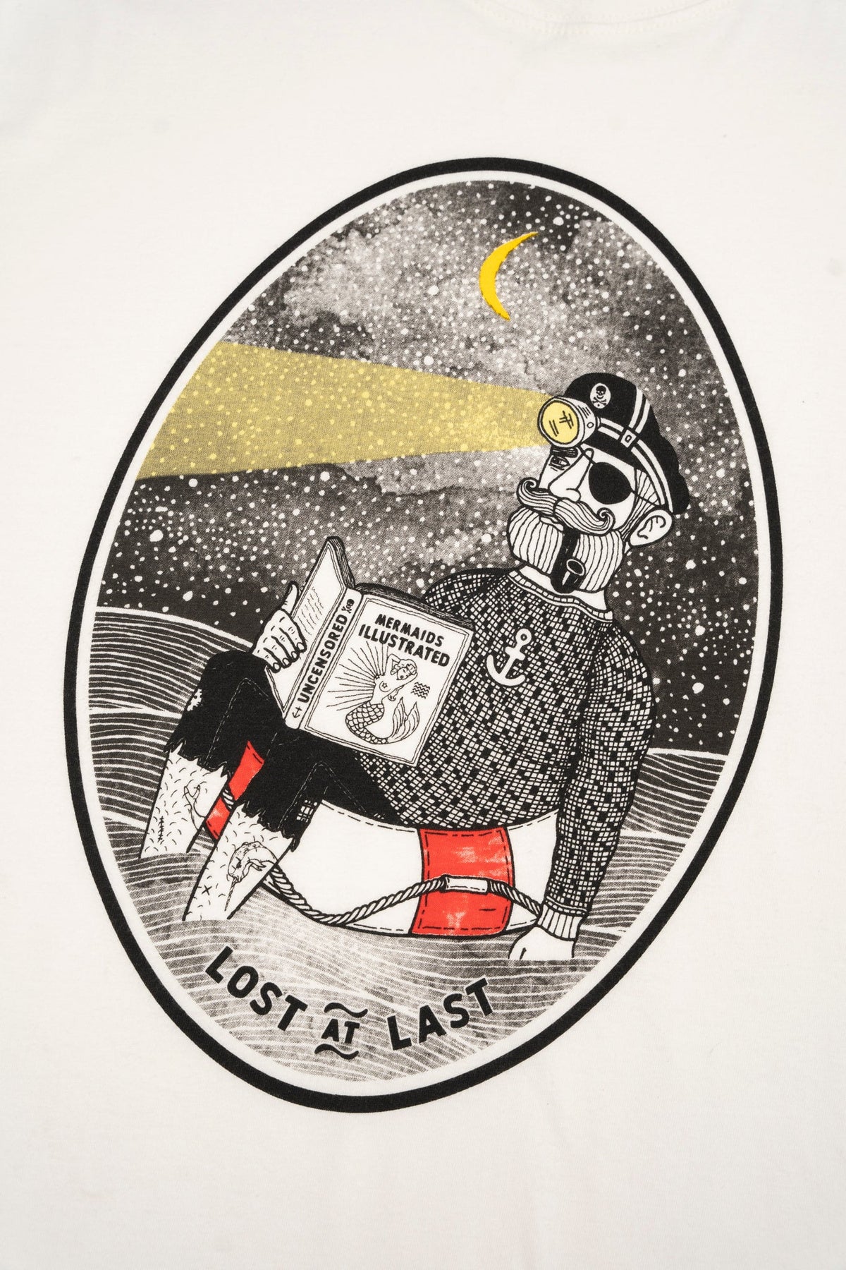 LAKOR Lost at Last T-shirt T-Shirt Star White