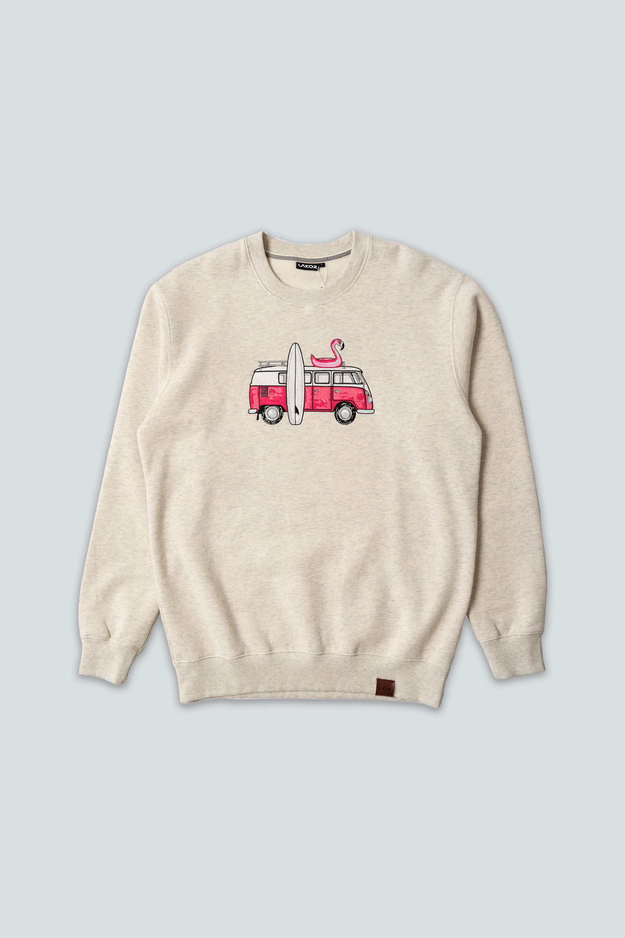 Pink Van Crewneck