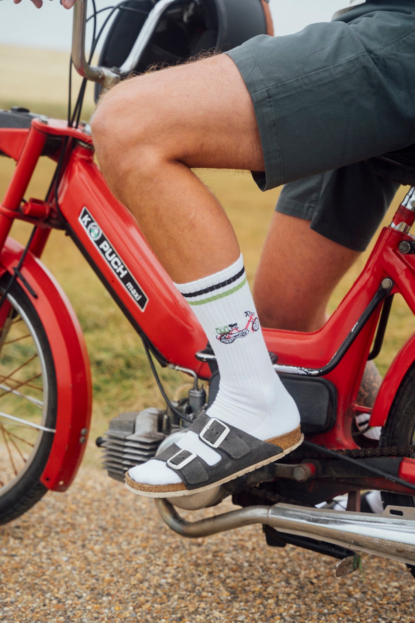 Red Puch Socks