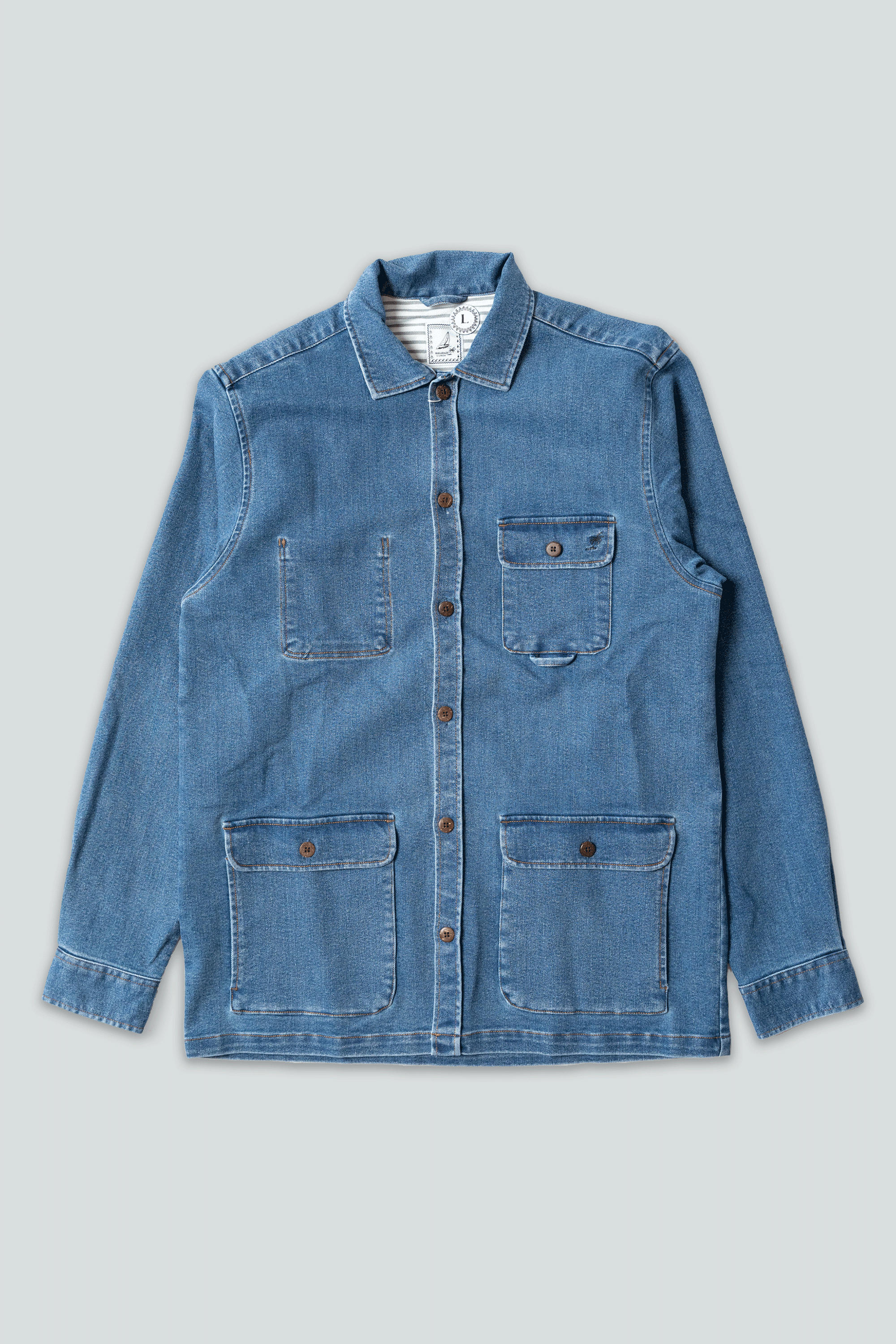 Havana Sailor Jacket (Medium Blue)