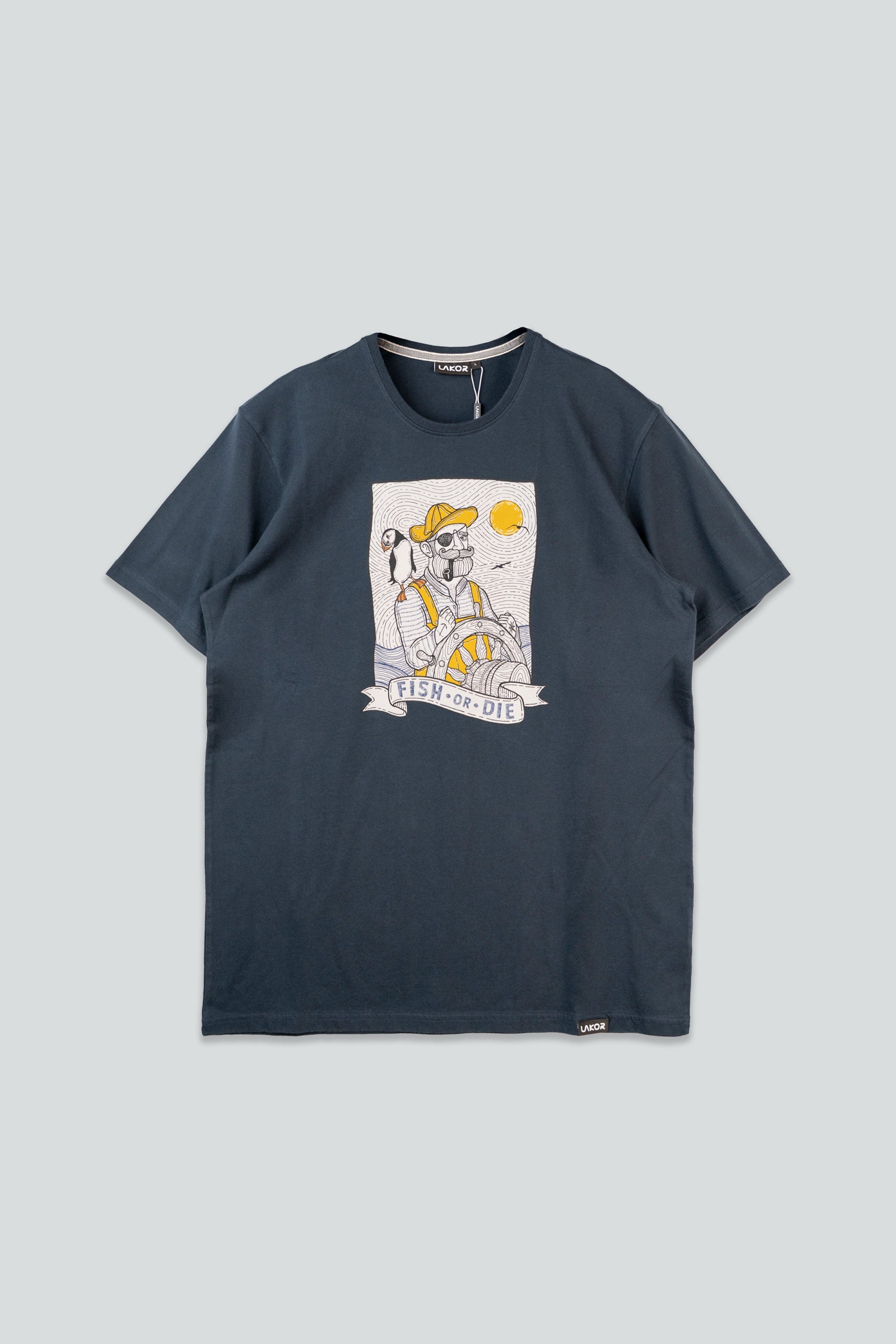 LAKOR Seaparrot & Shipster T-shirt T-Shirt Blueberry