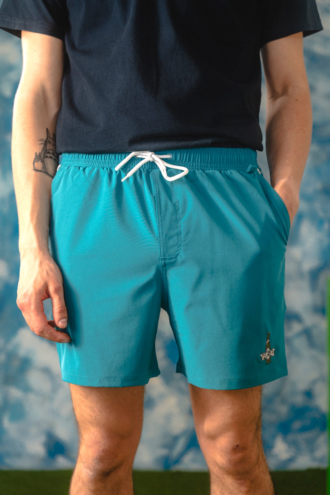 Sport-Cola Swim Shorts - Harbor Blue