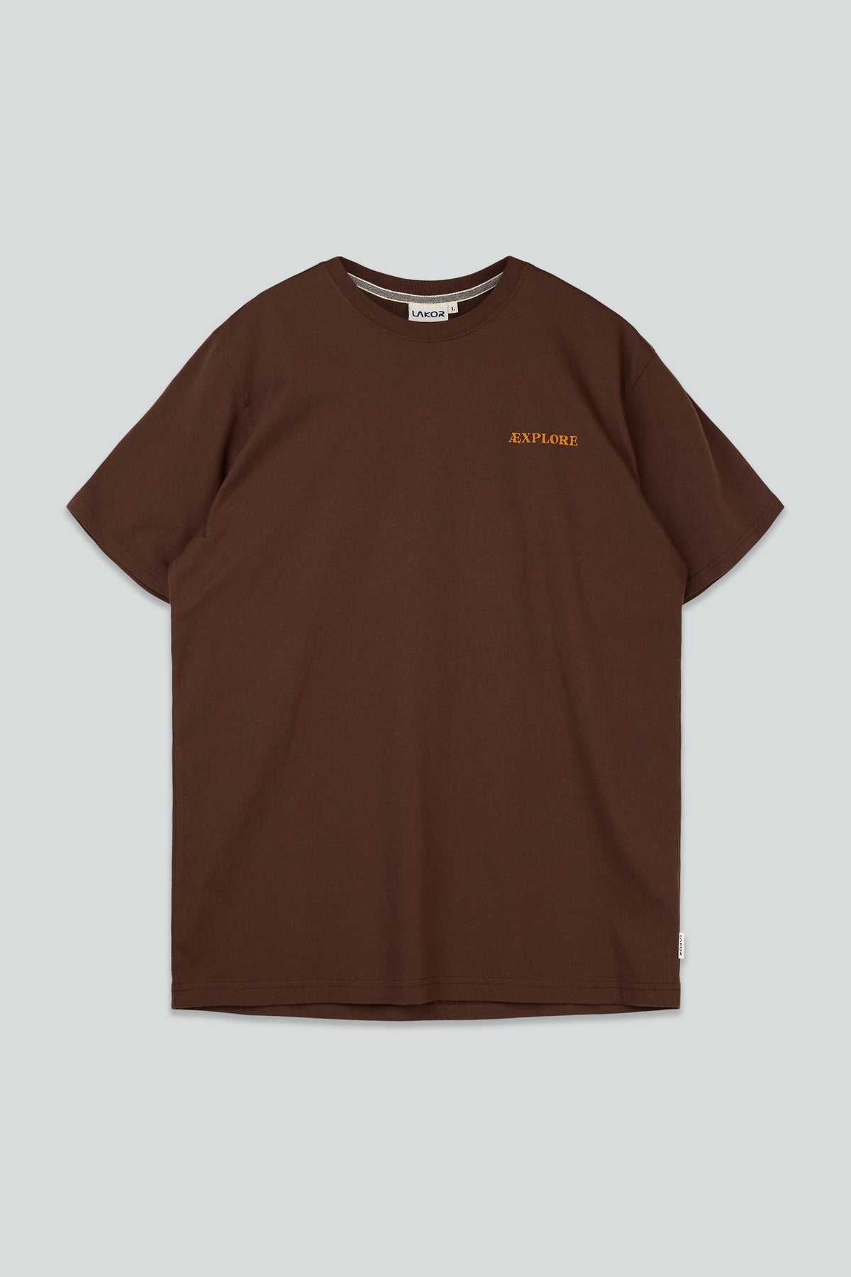 Yoga Moose T-shirt - Chicory Coffee