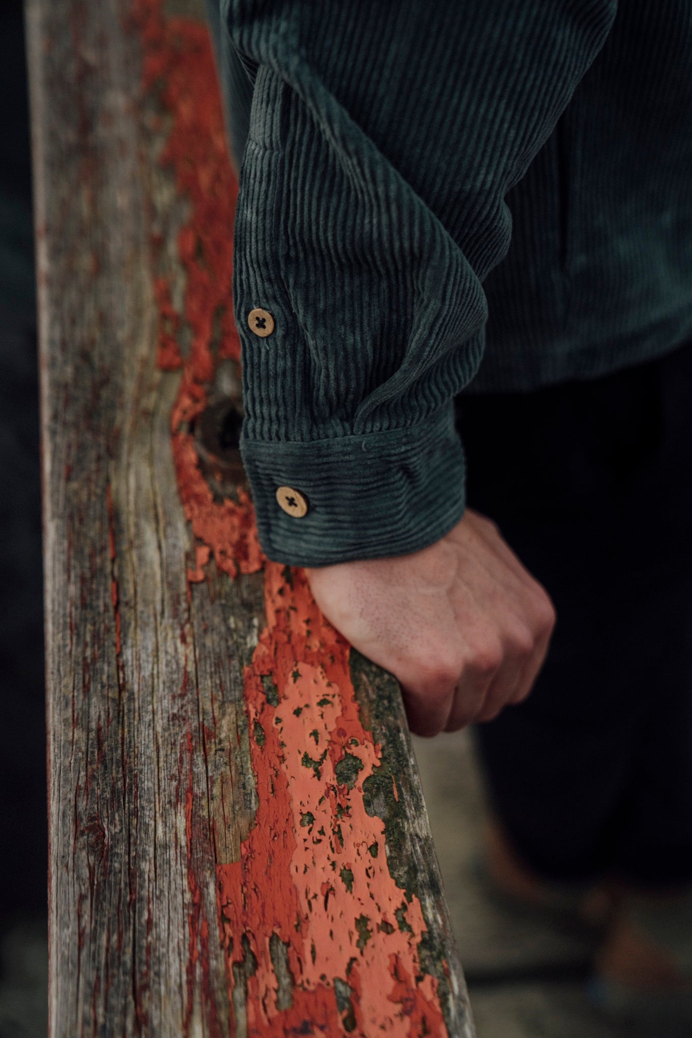 Velvet Jacket (Dark Green)