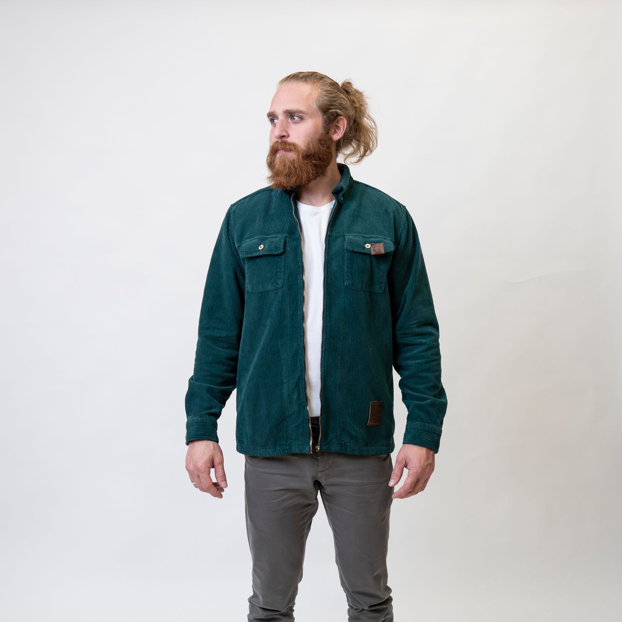 Velvet Jacket (Dark Green)