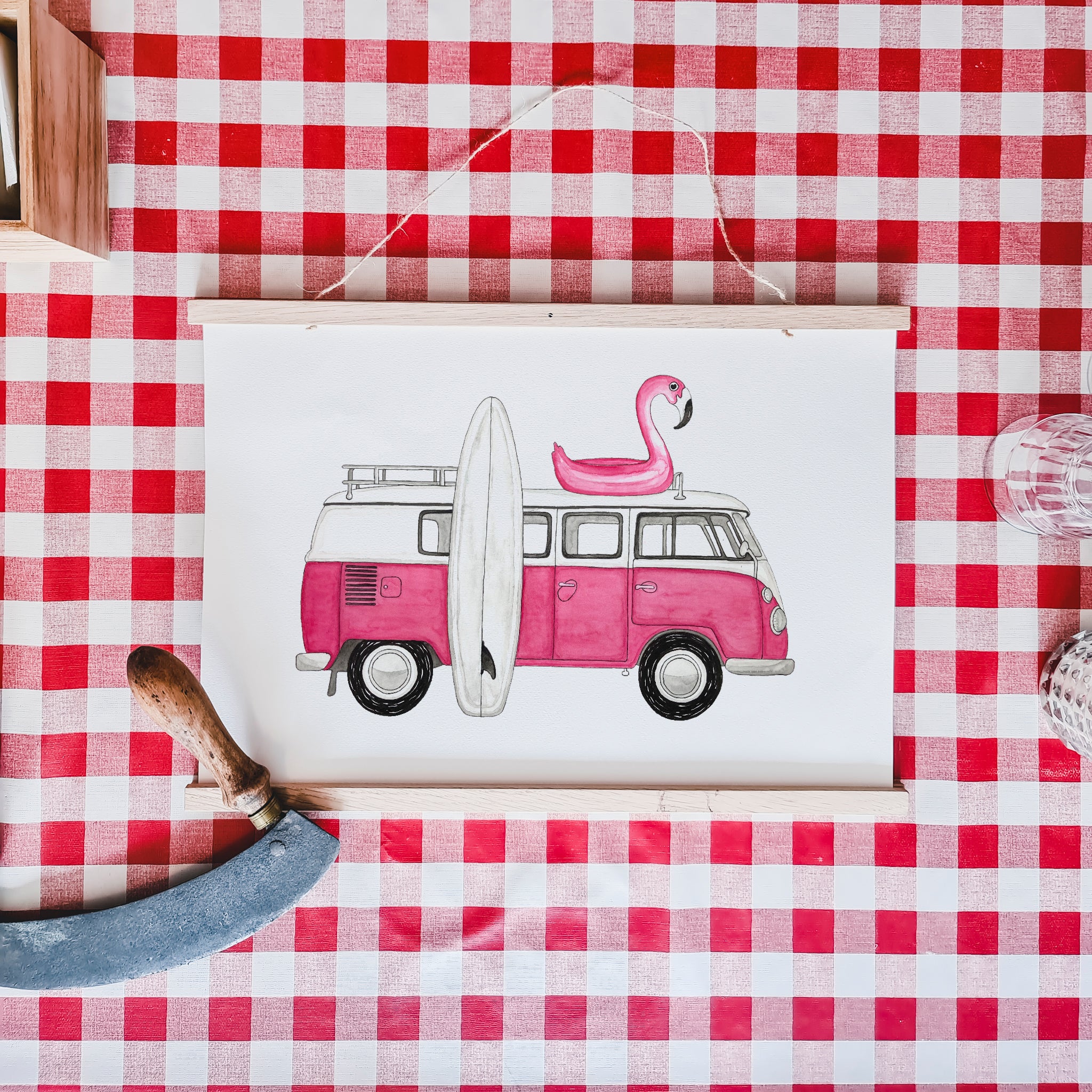 Pink Van Plakat