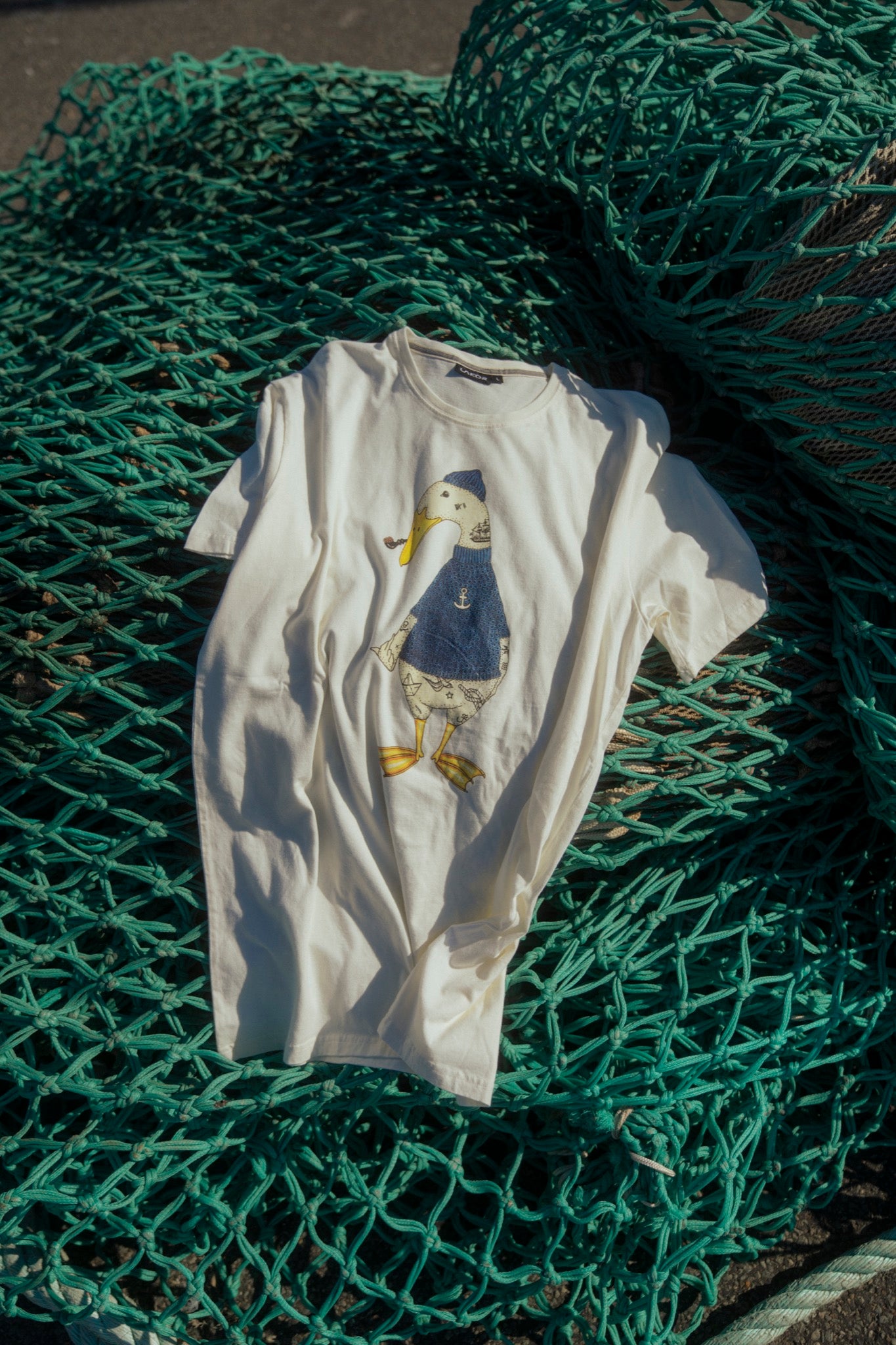 Duck Off T-shirt (Off White)