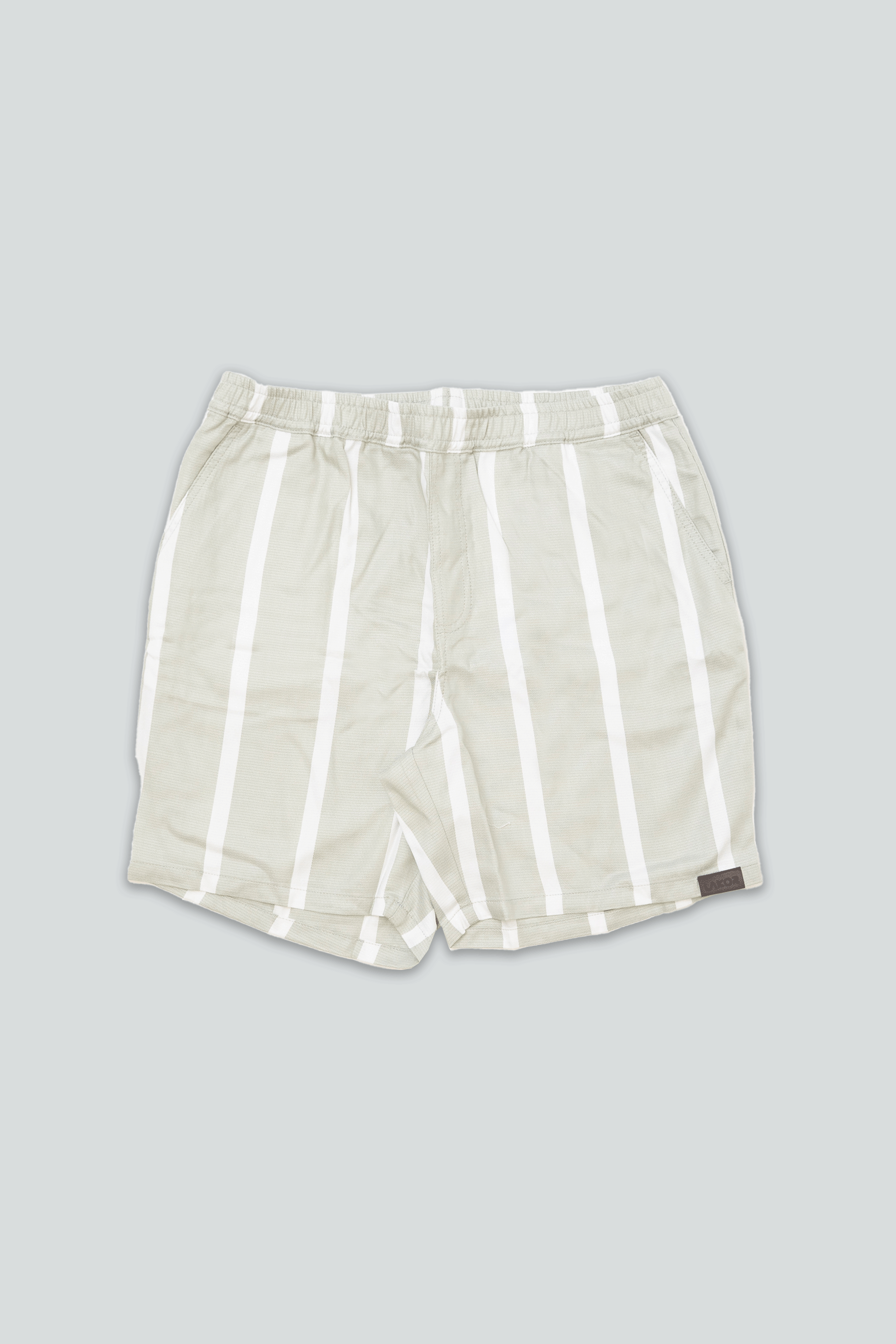 Wide Stripe Shorts (Desert Sage)