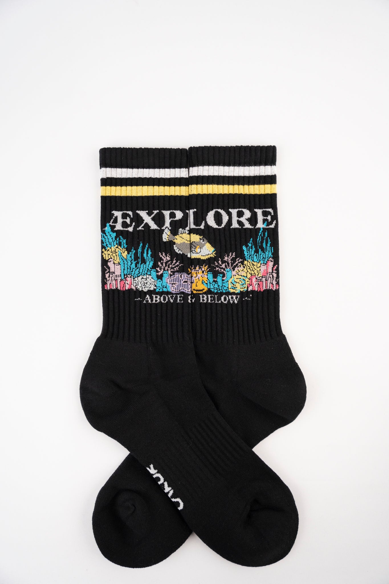 Above and Below Tennis Socks - Black