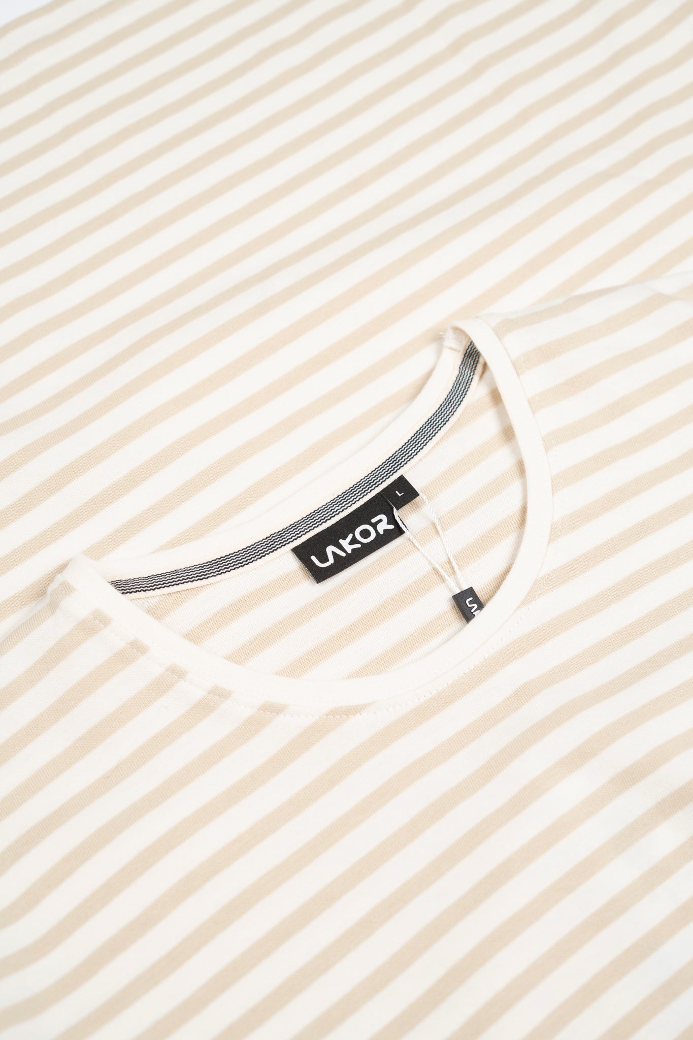 LAKOR Ahoy! Mini Forest Camper T-shirt T-Shirt Oatmeal Melange