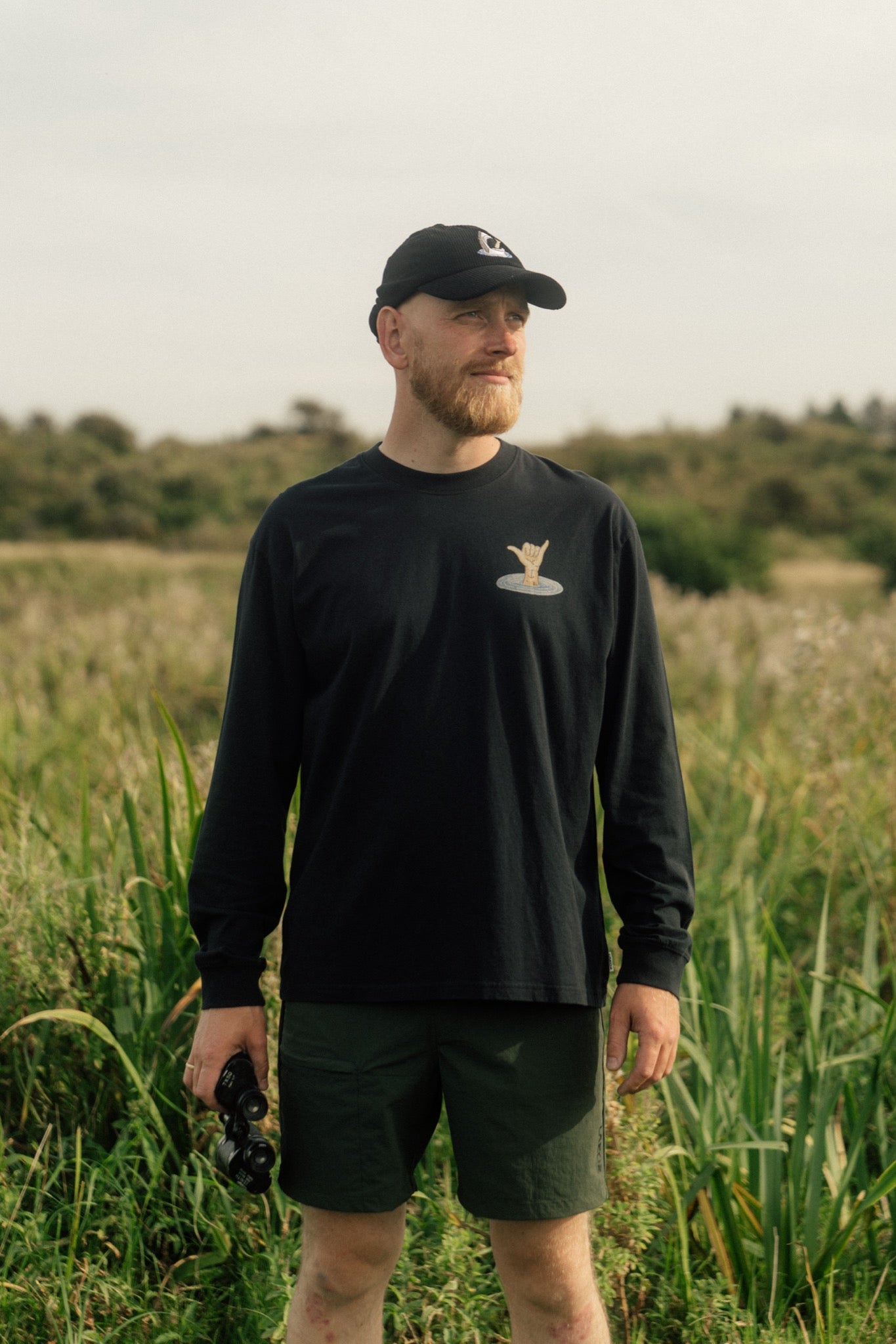 LAKOR Back Attack Boxfit LS T-shirt T-Shirt Moonless Night