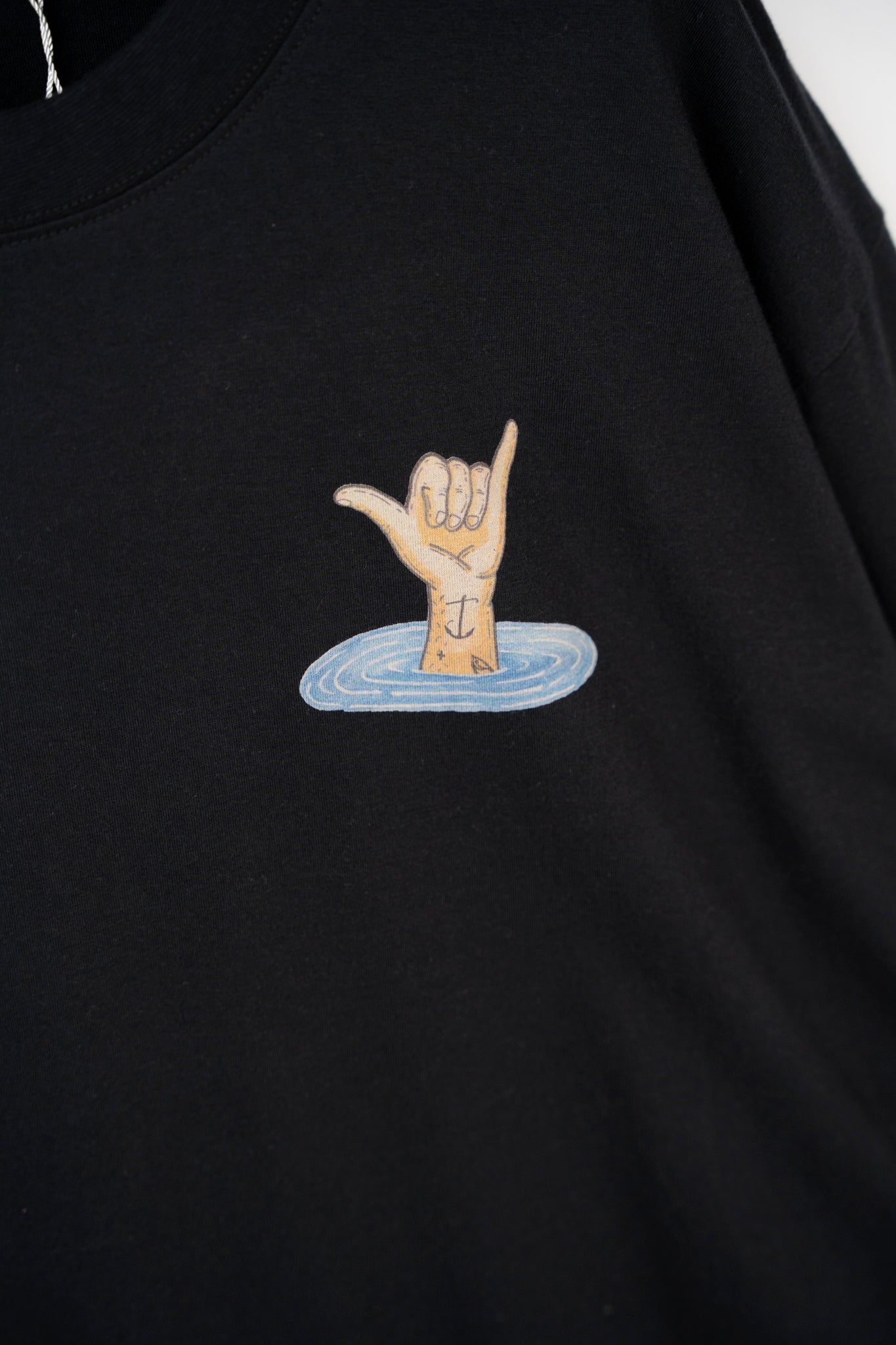 LAKOR Back Attack Boxfit LS T-shirt T-Shirt Moonless Night