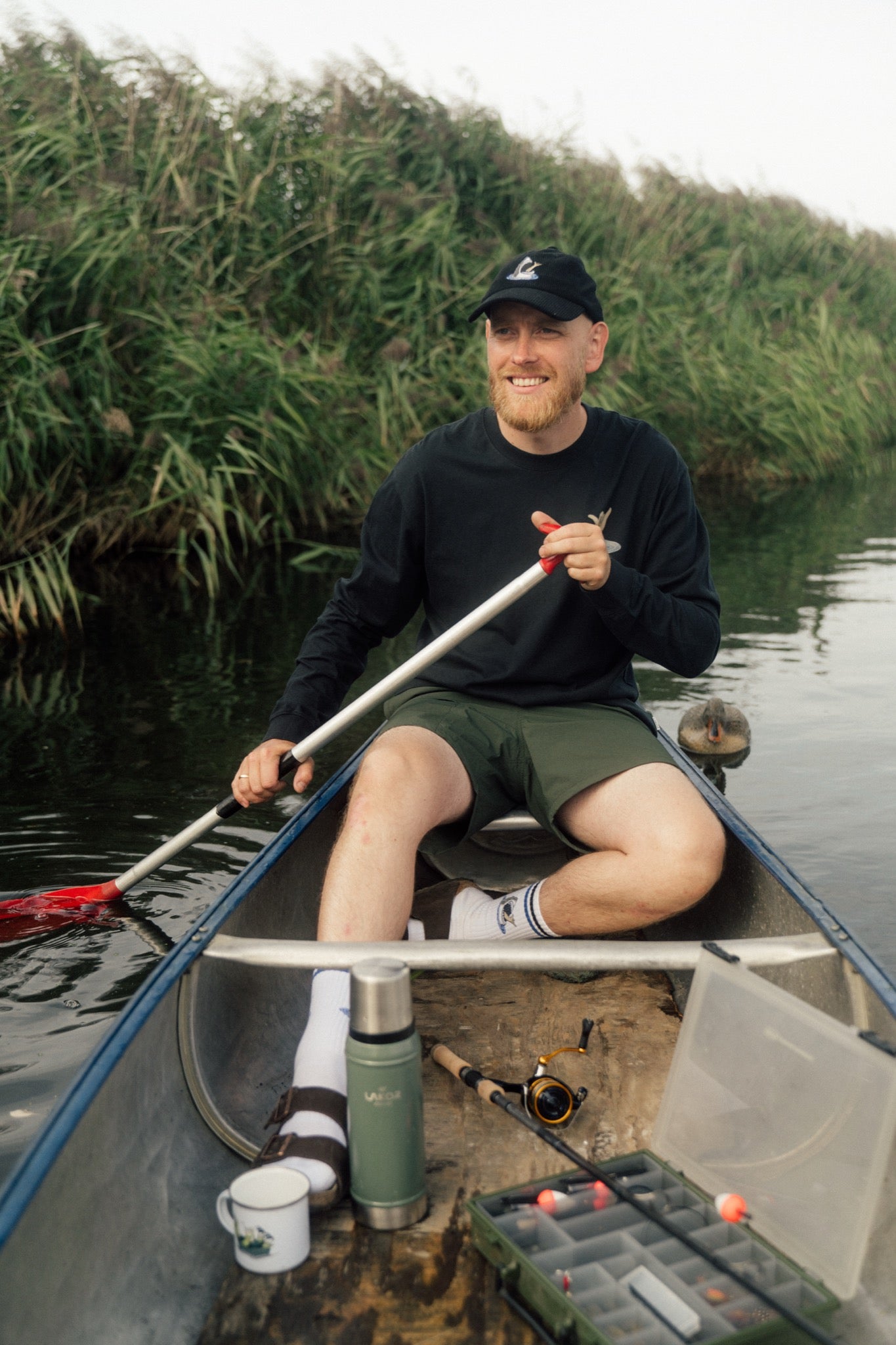 LAKOR Back Attack Boxfit LS T-shirt T-Shirt Moonless Night