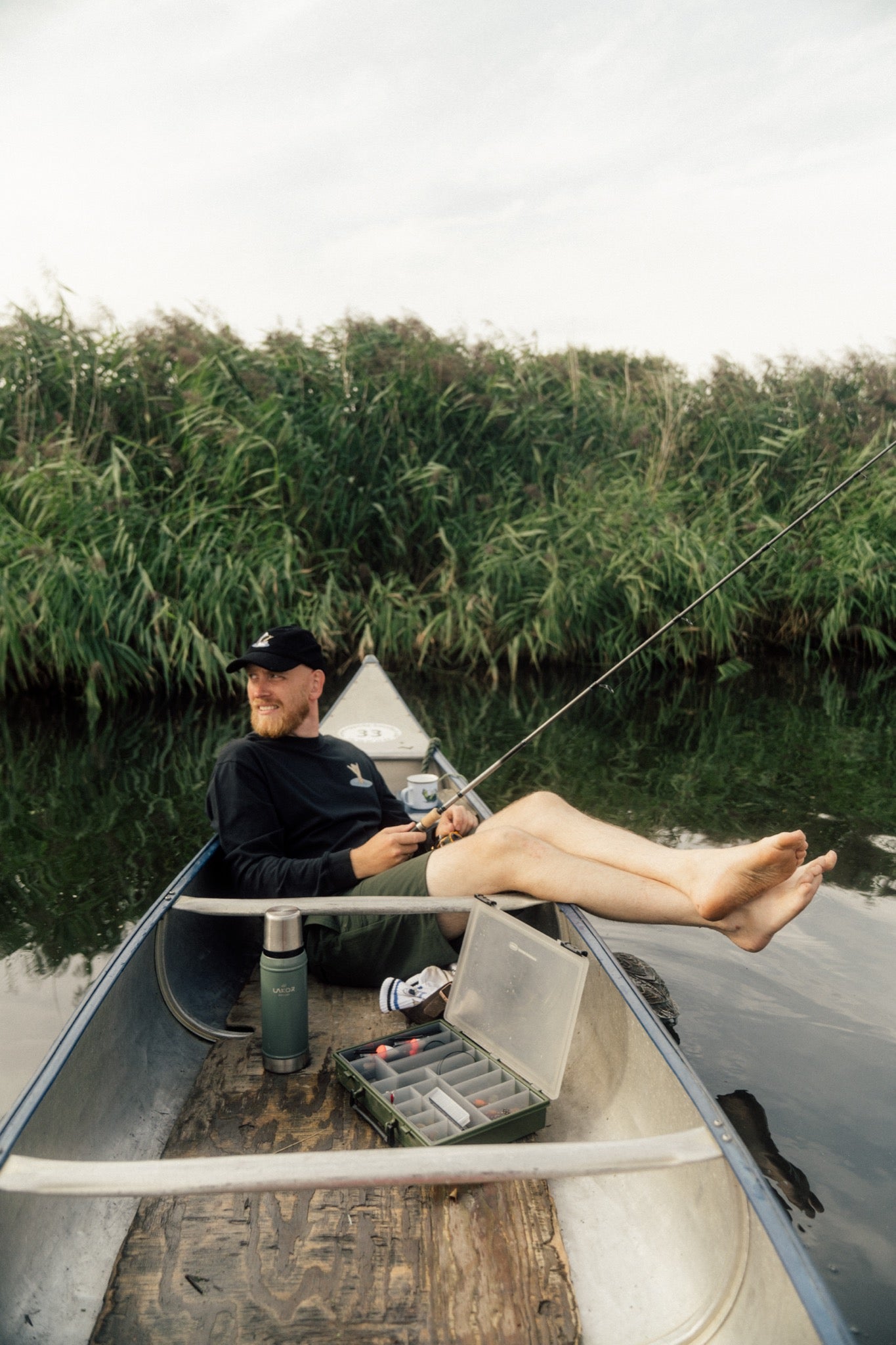 LAKOR Back Attack Boxfit LS T-shirt T-Shirt Moonless Night