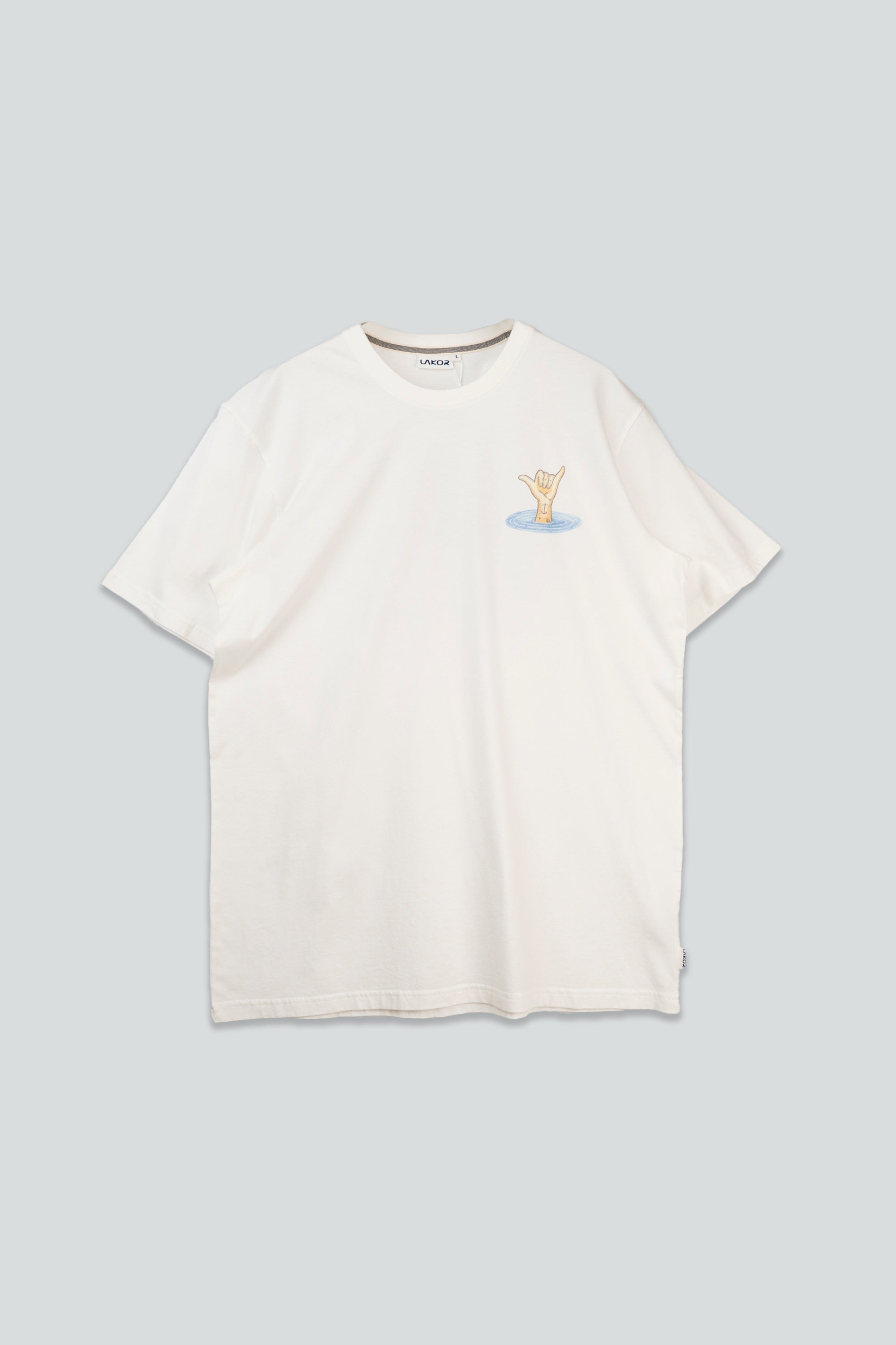 LAKOR Back Attack T-shirt T-Shirt Star White