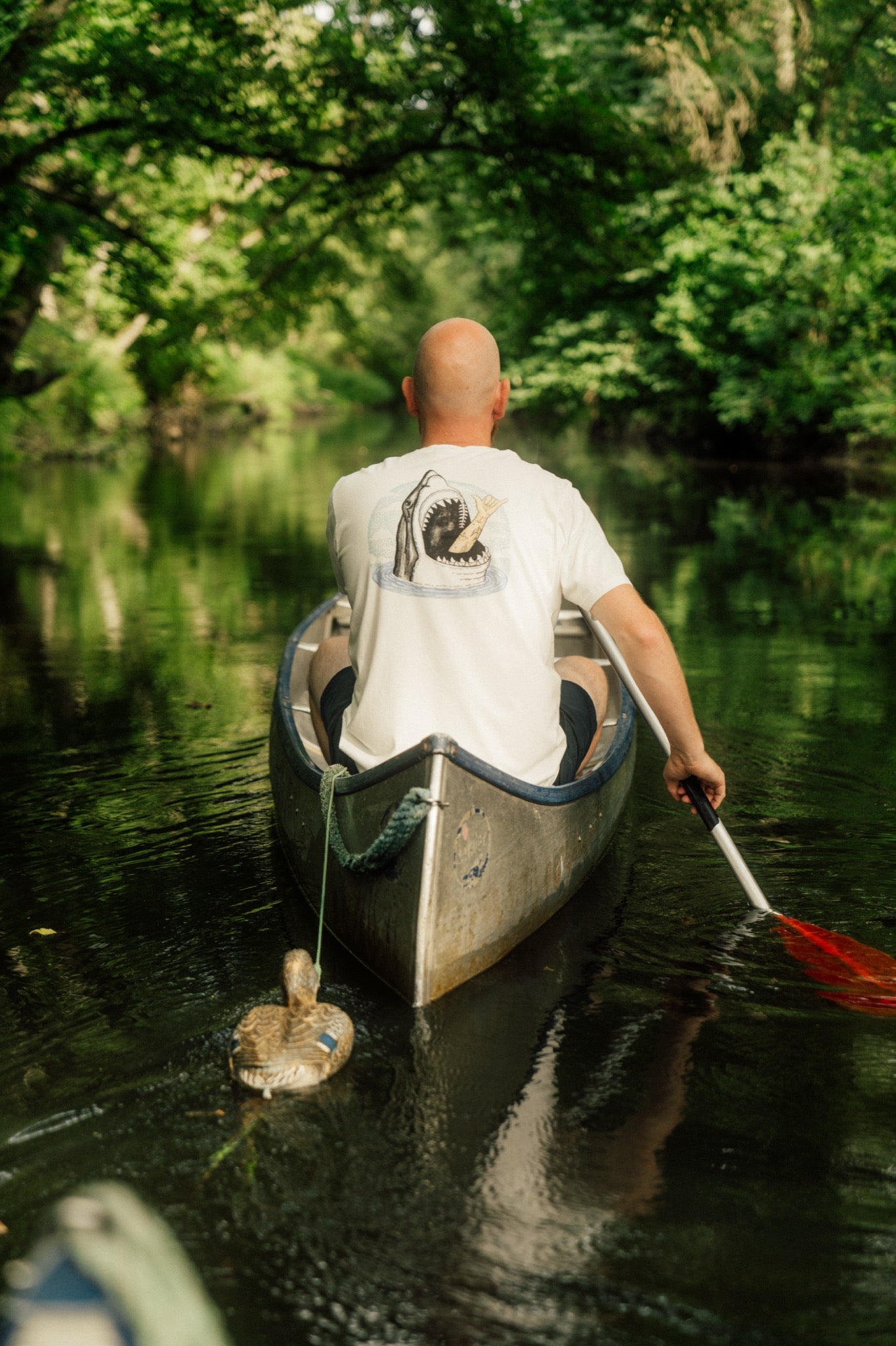 LAKOR Back Attack T-shirt T-Shirt Star White