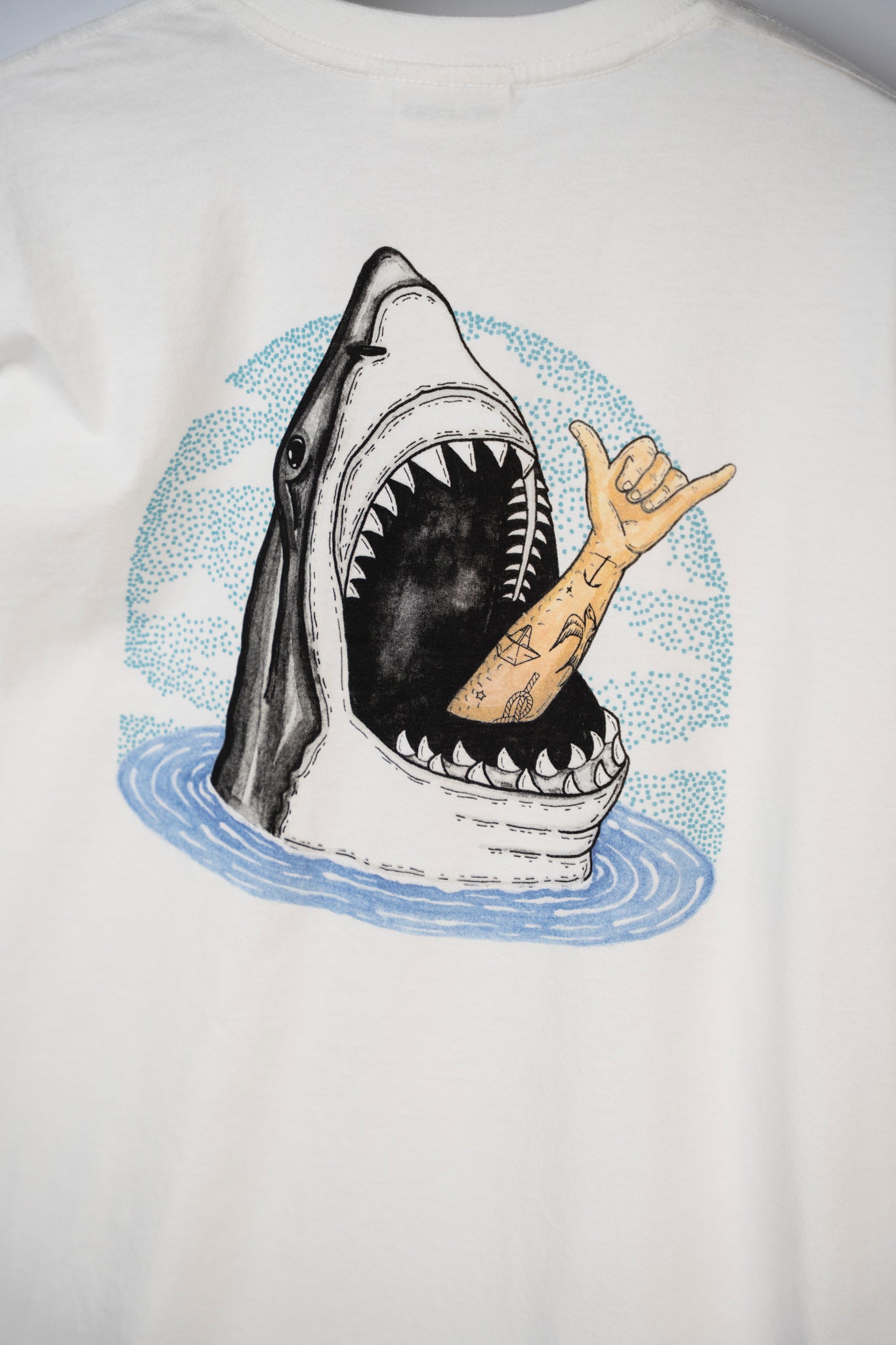 LAKOR Back Attack T-shirt T-Shirt Star White