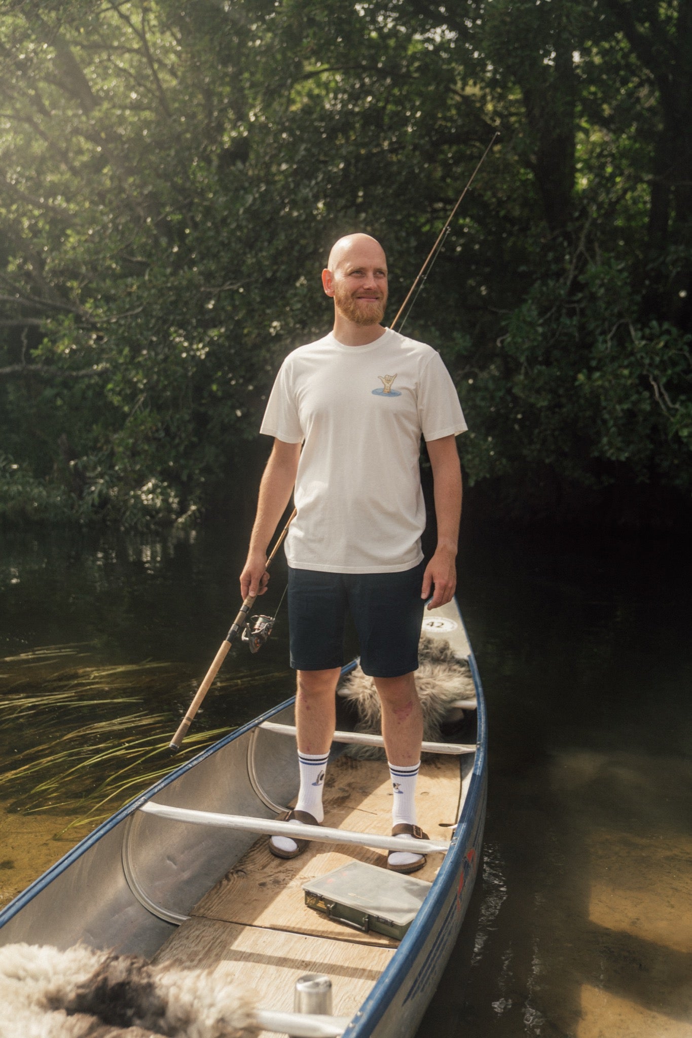 LAKOR Back Attack T-shirt T-Shirt Star White