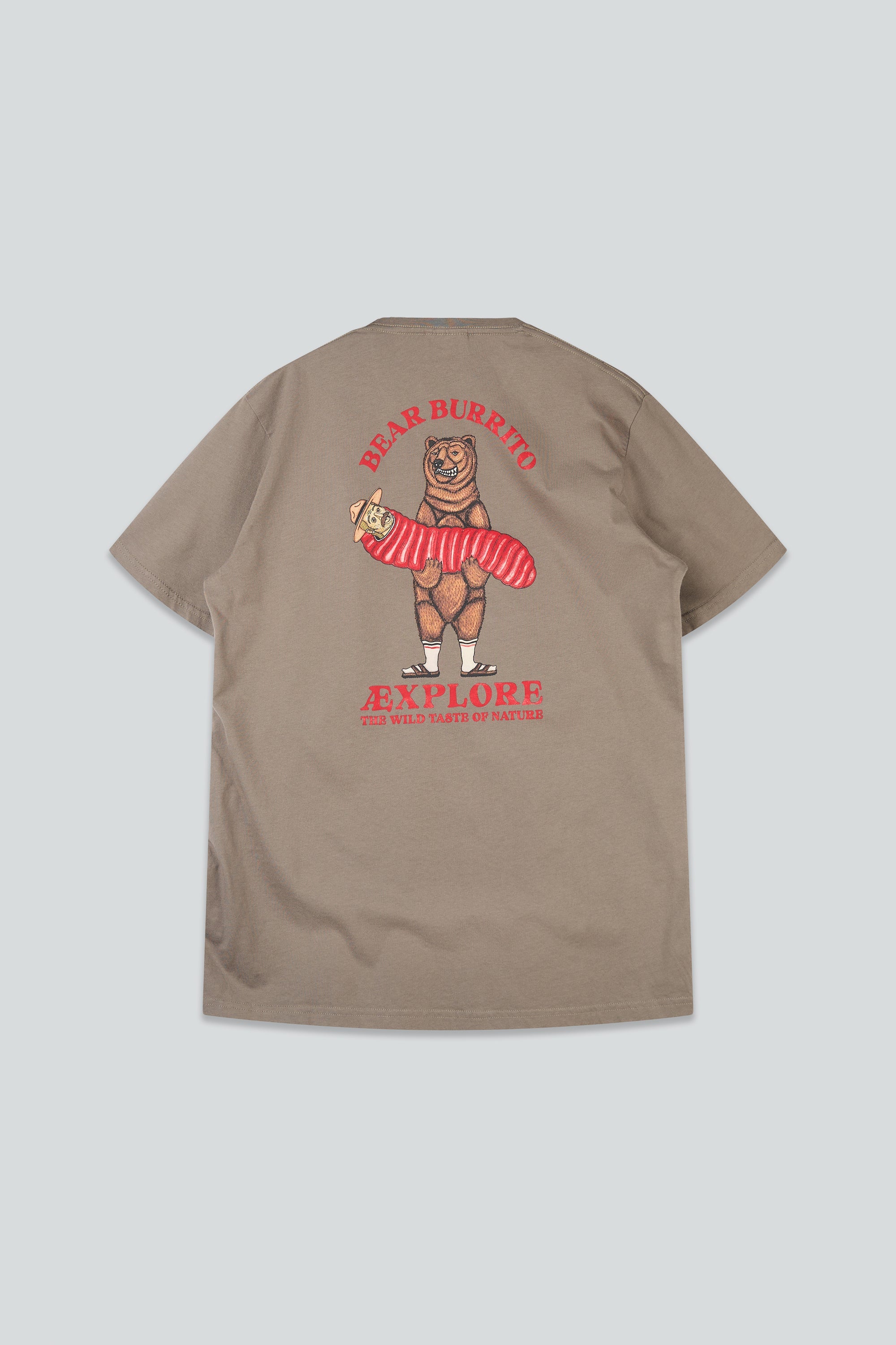 LAKOR Bear Burrito T-shirt T-Shirt Morel