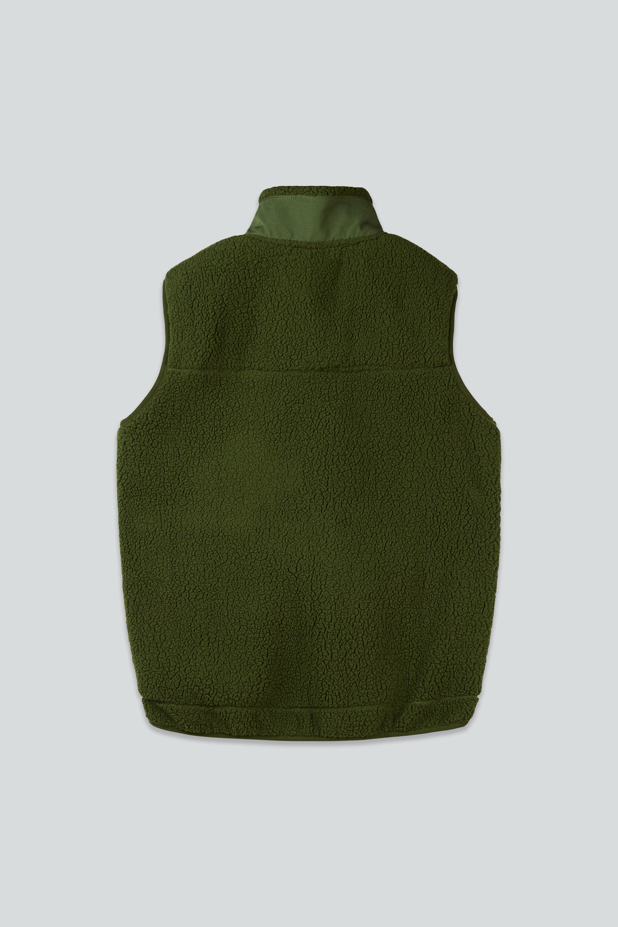 LAKOR Bear Sherpa Vest Jacket Riffle Green