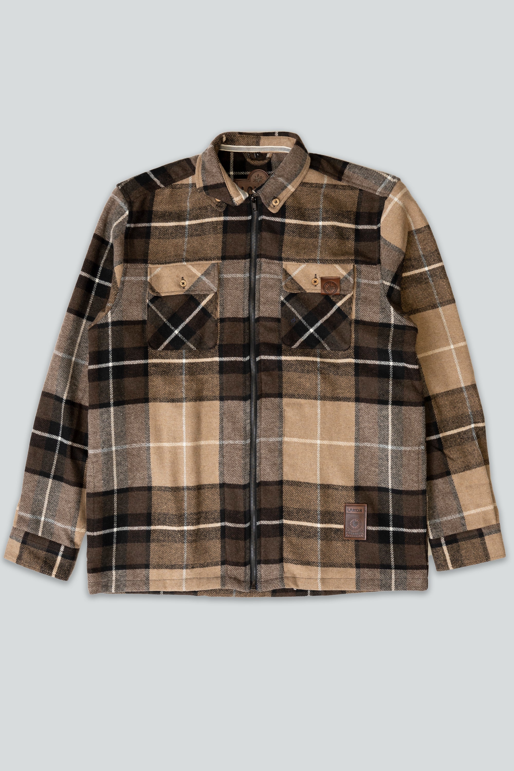 LAKOR Beaver Shirt Jacket Jacket Brown