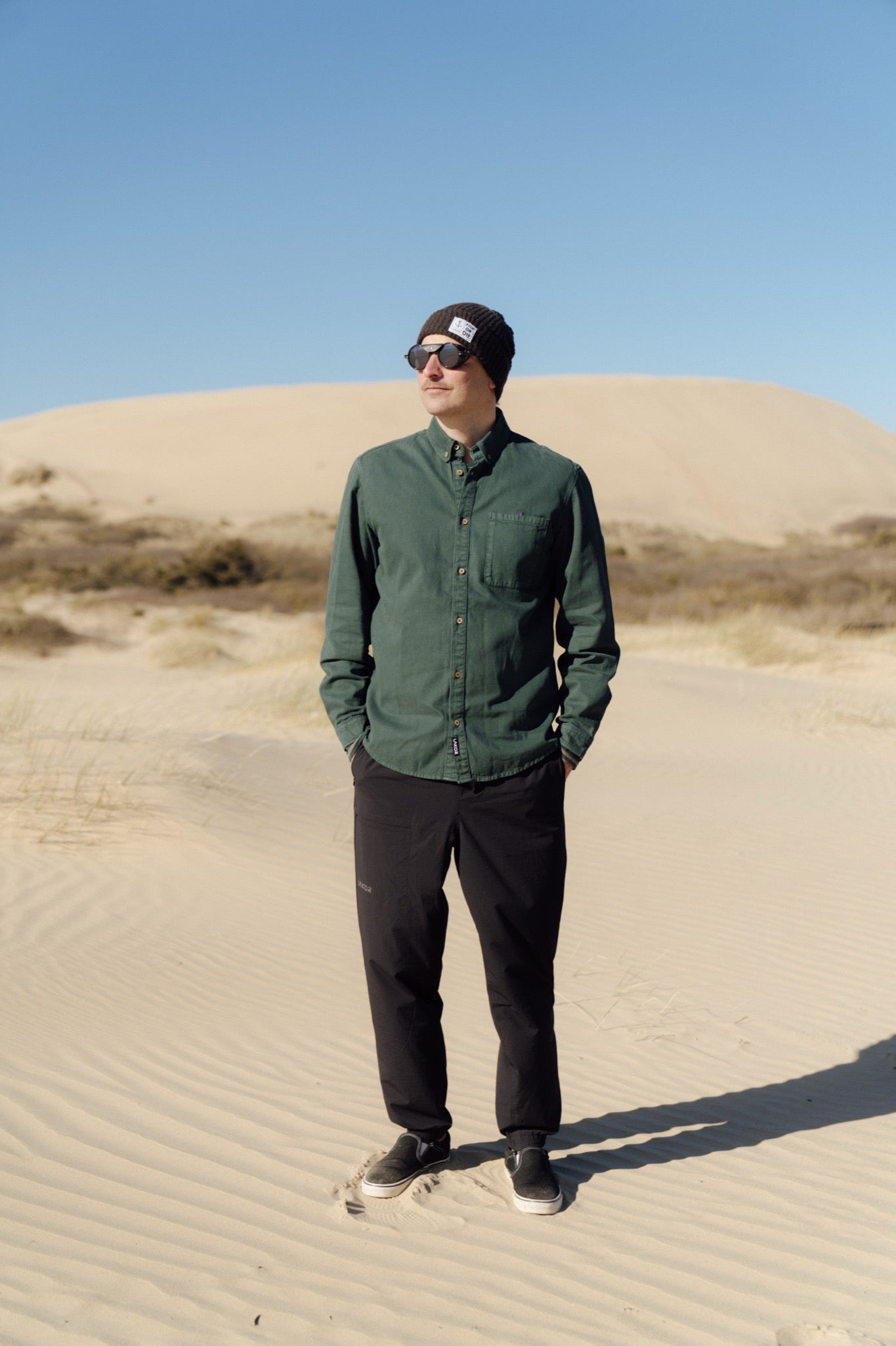 LAKOR Bedford Courd Shirt Shirt Green Gables