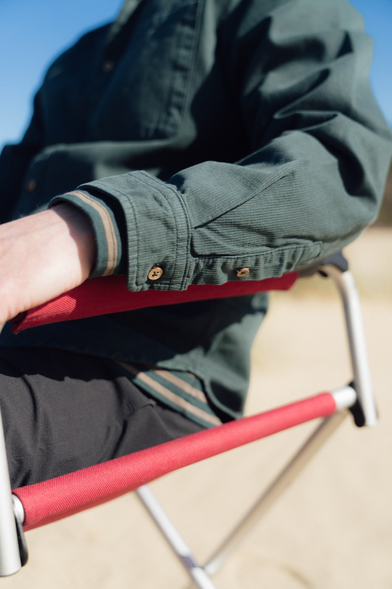 LAKOR Bedford Courd Shirt Shirt Green Gables