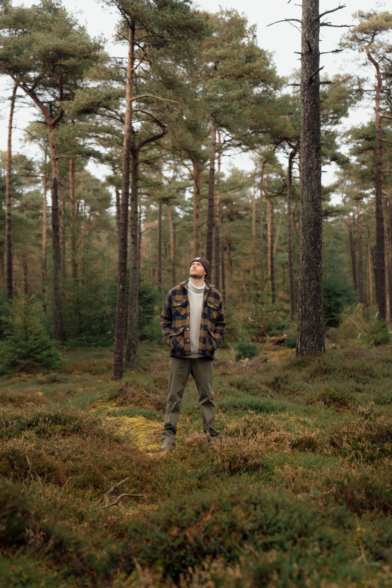 LAKOR Birler Wool Jacket Jacket Fir Green