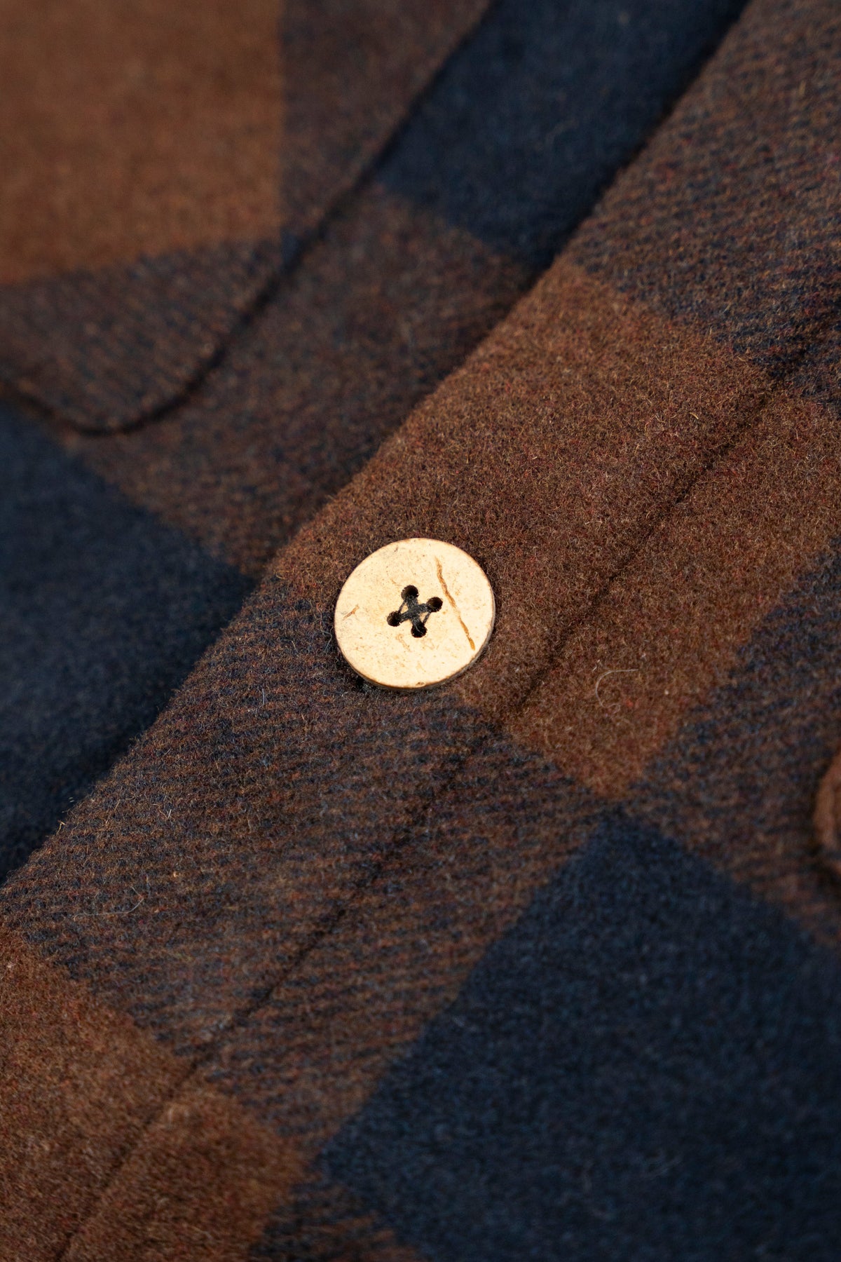 LAKOR Birler Wool Jacket Jacket Chicory Coffee