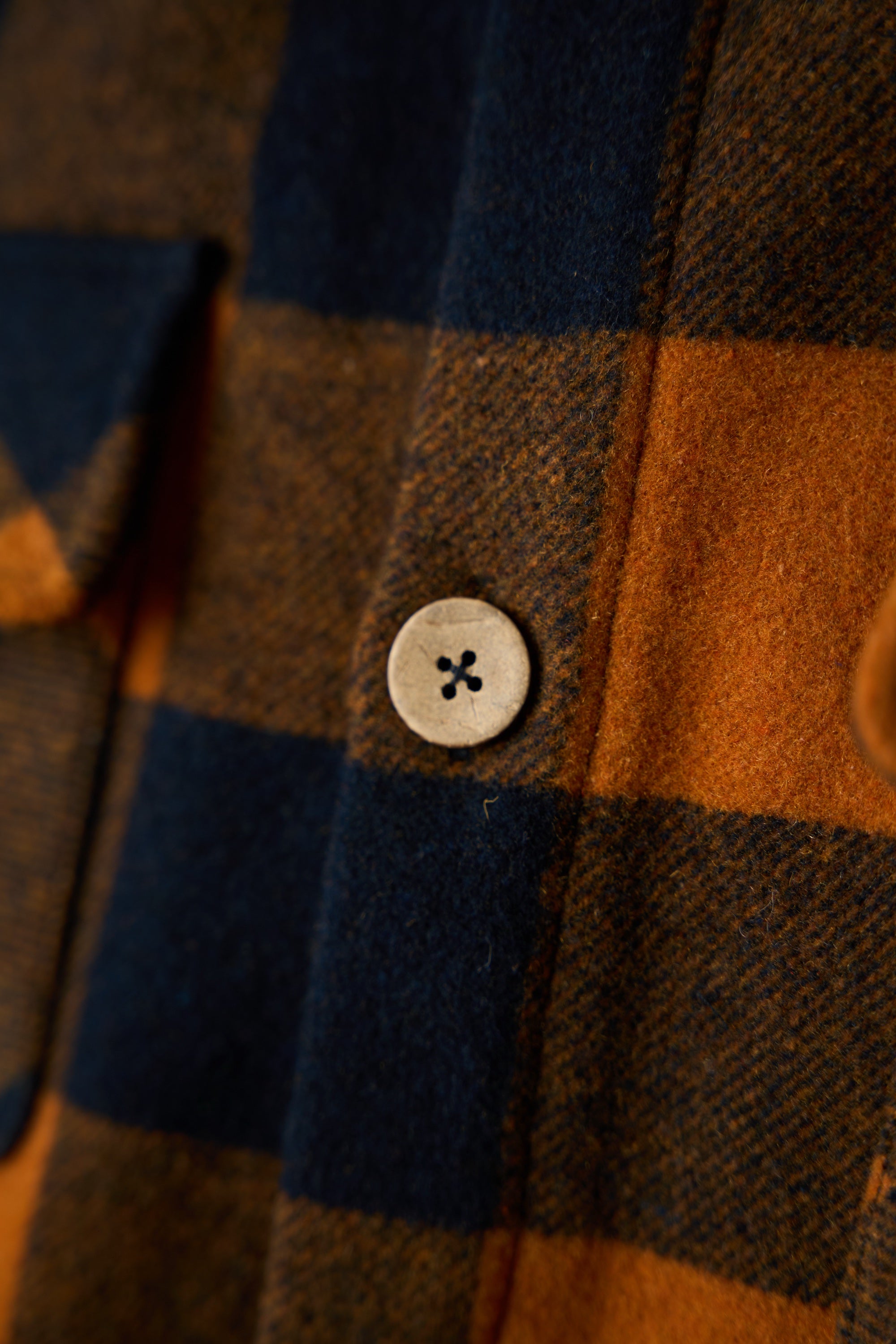LAKOR Birler Wool Jacket Jacket Marmalade/Blueberry