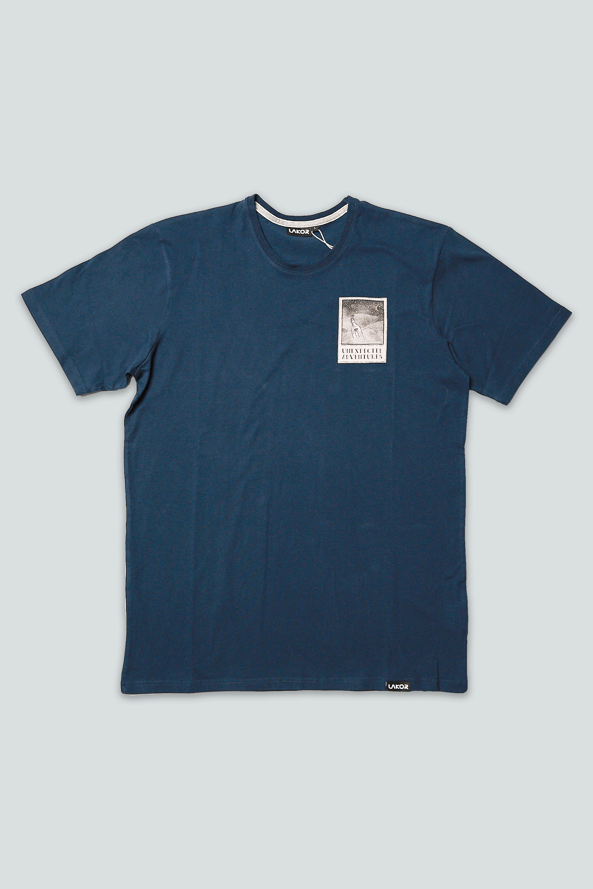 LAKOR Bottle Post T-shirt T-Shirt Blueberry