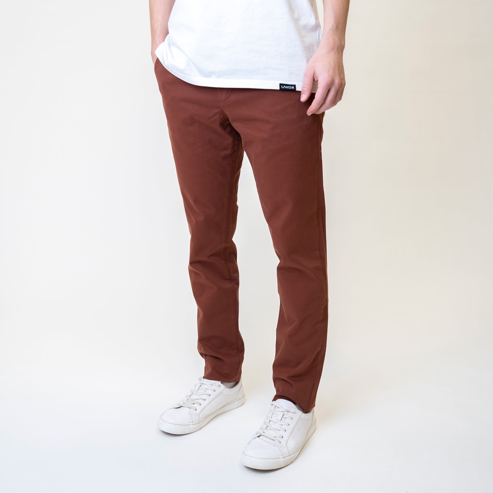 LAKOR Chino Pants Pants Brown