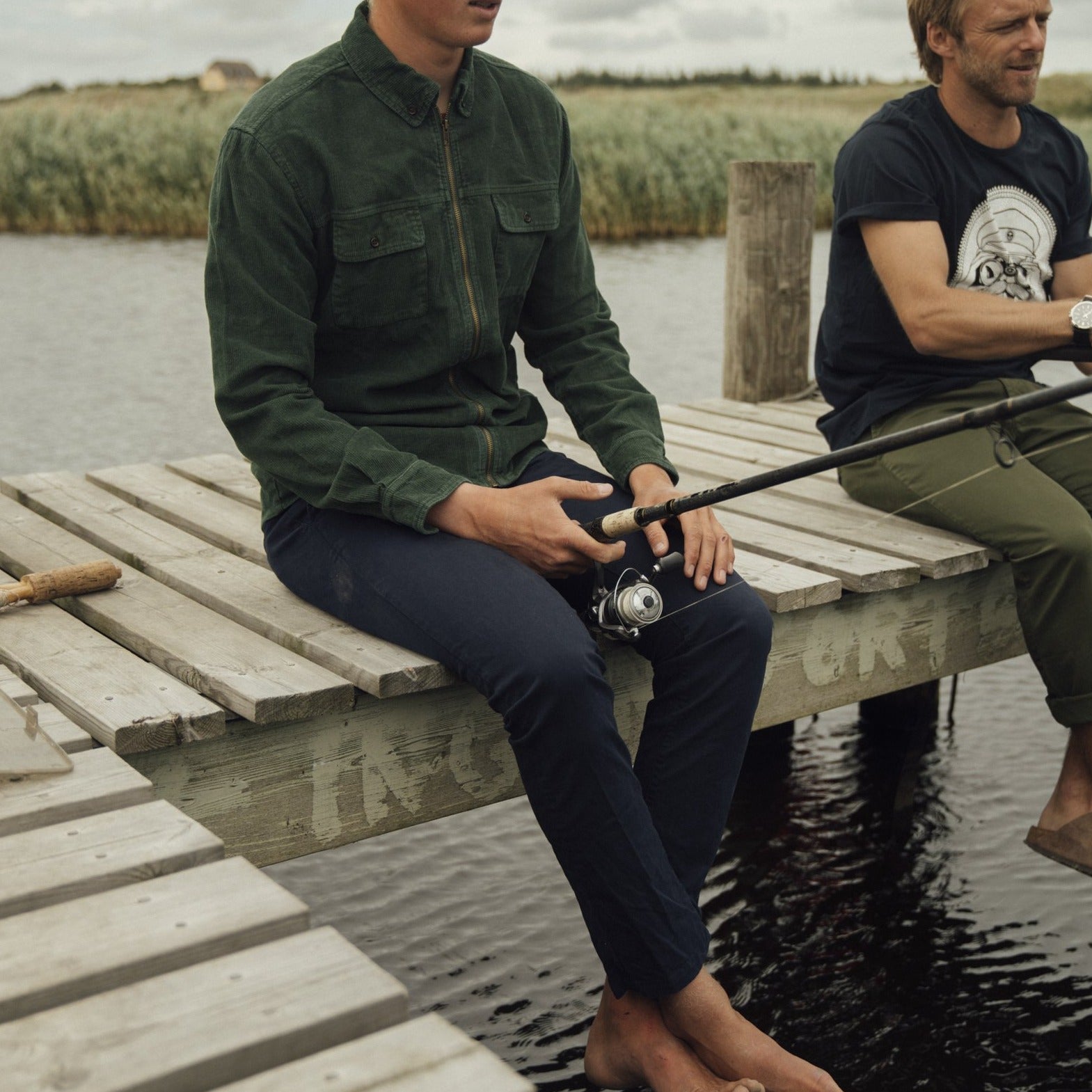 LAKOR Chino Pants Pants Navy