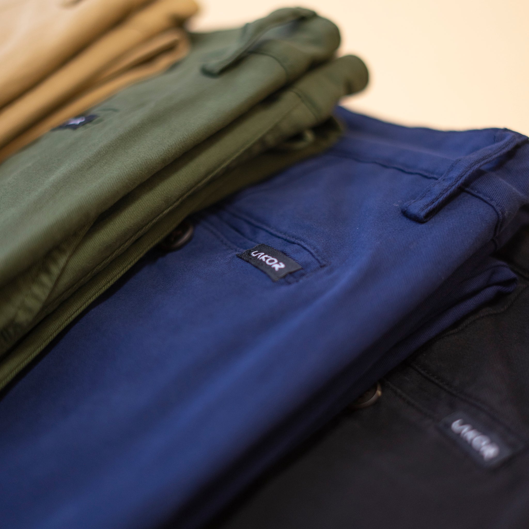 LAKOR Chino Pants Pants Navy