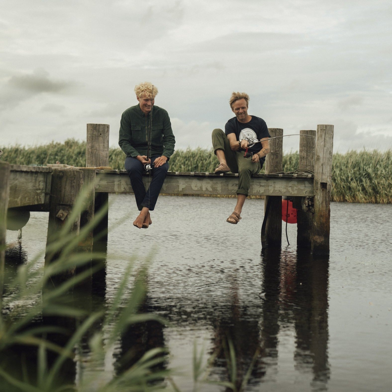 LAKOR Chino Pants Pants Navy